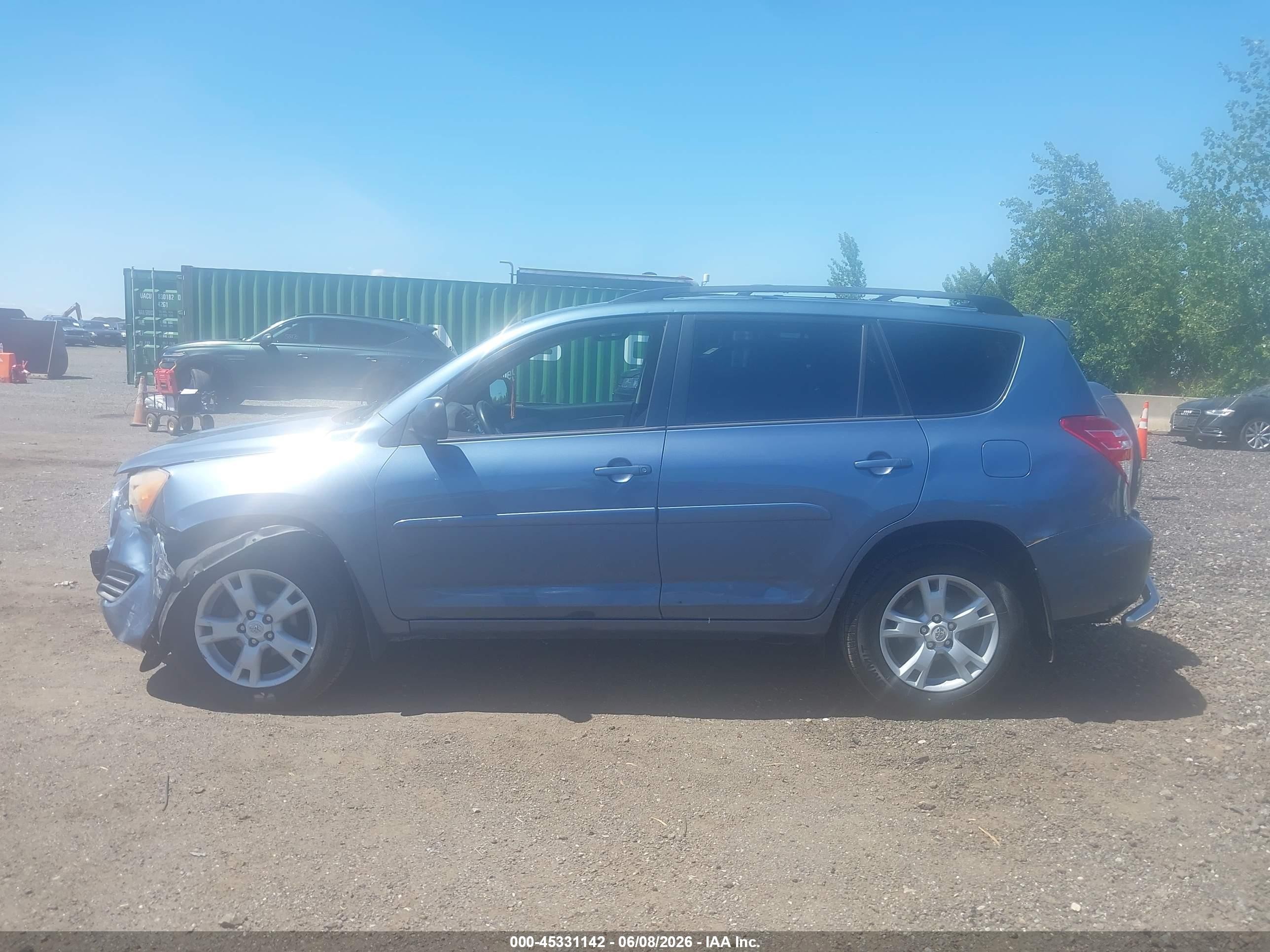 2012 Toyota Rav4 Blue vin: 2T3BF4DV3CW203467