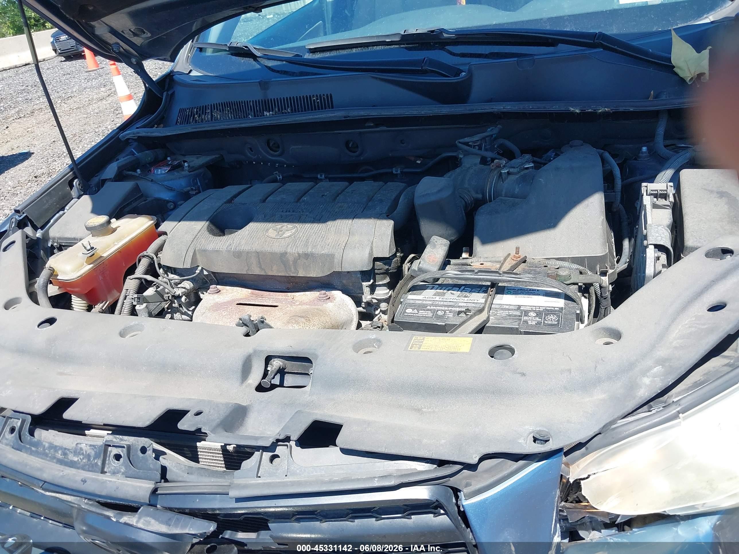 2012 Toyota Rav4 Blue vin: 2T3BF4DV3CW203467