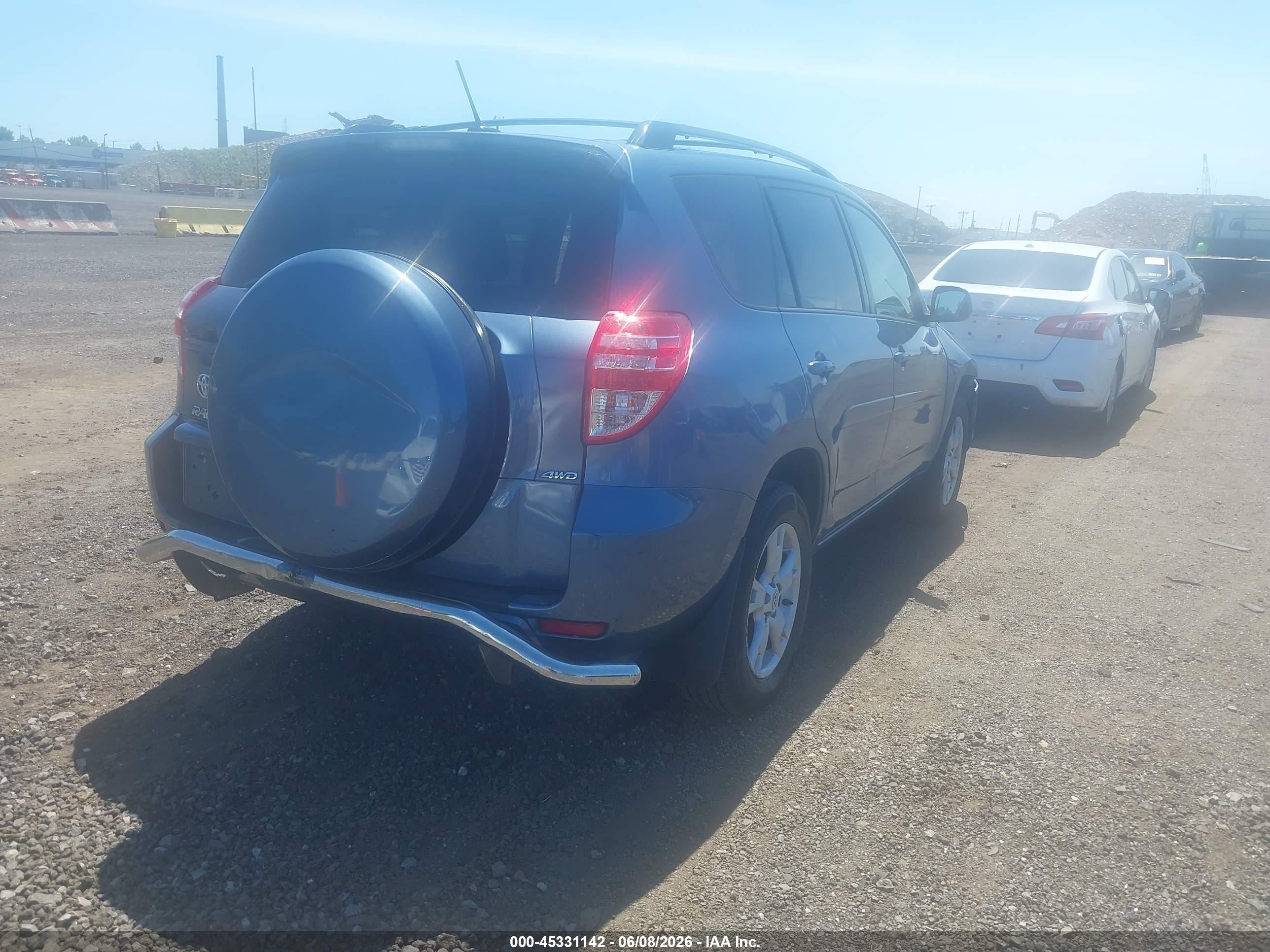2012 Toyota Rav4 Blue vin: 2T3BF4DV3CW203467