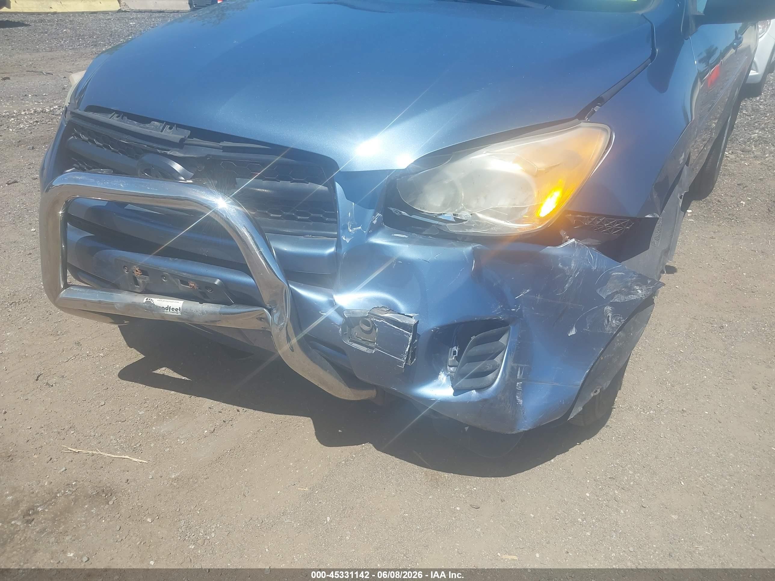 2012 Toyota Rav4 Blue vin: 2T3BF4DV3CW203467