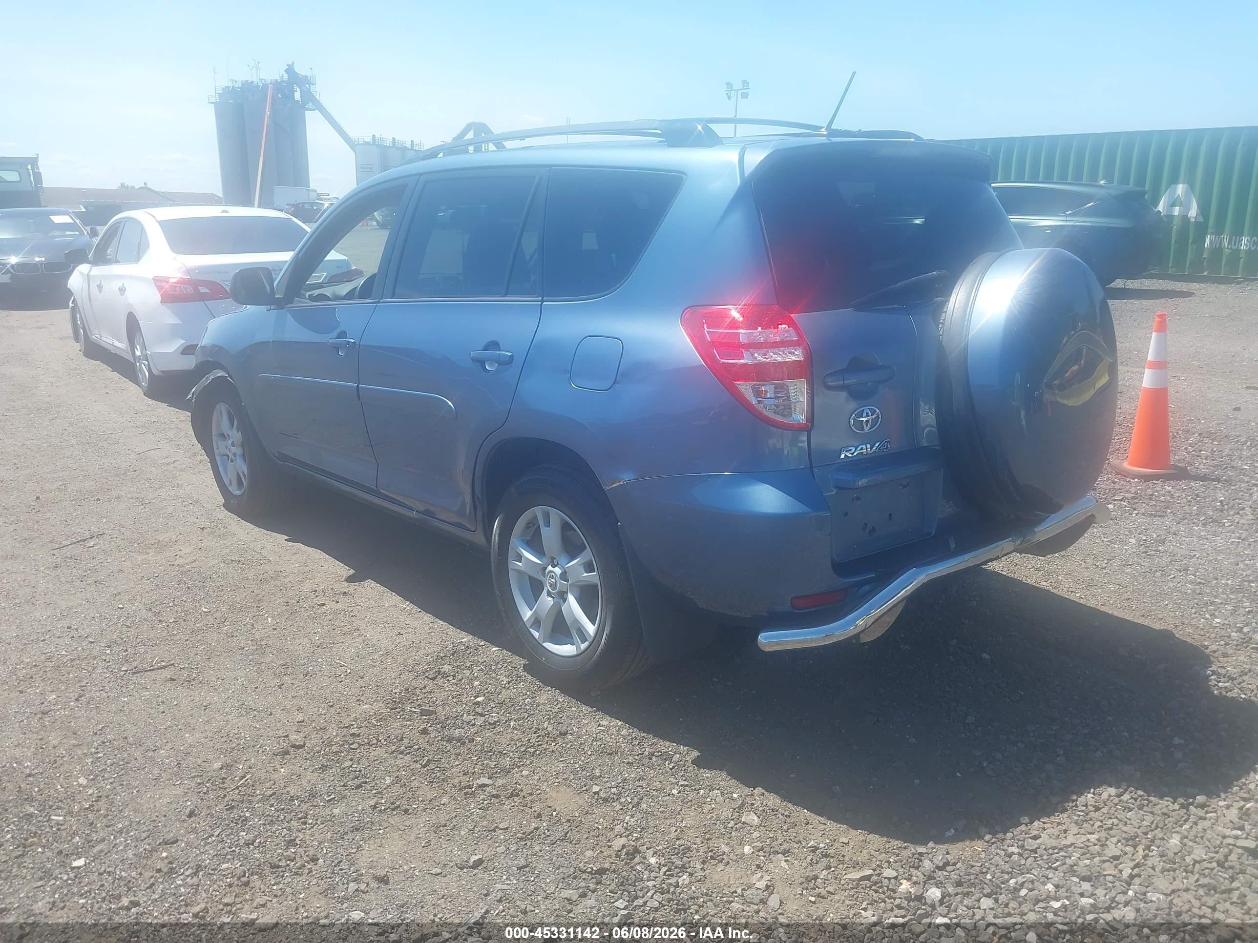 2012 Toyota Rav4 Blue vin: 2T3BF4DV3CW203467