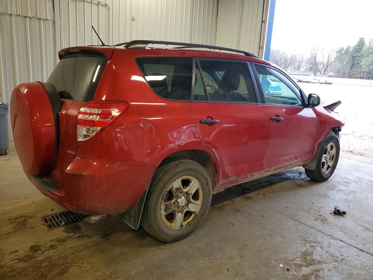 2012 Toyota Rav4 Base Maroon vin: 2T3BF4DV3CW212735