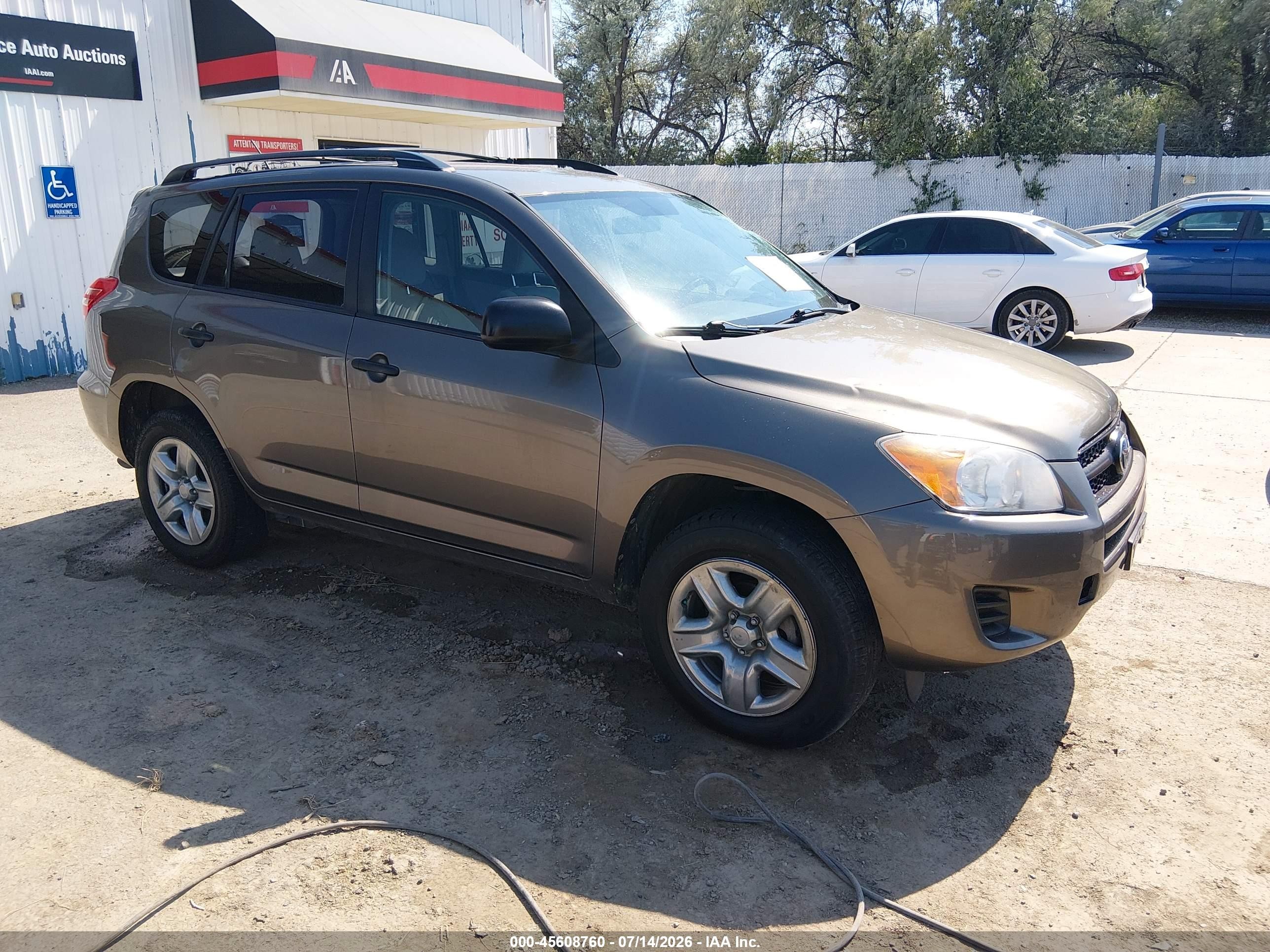 2012 Toyota Rav4   Gray vin: 2T3BF4DV3CW249395