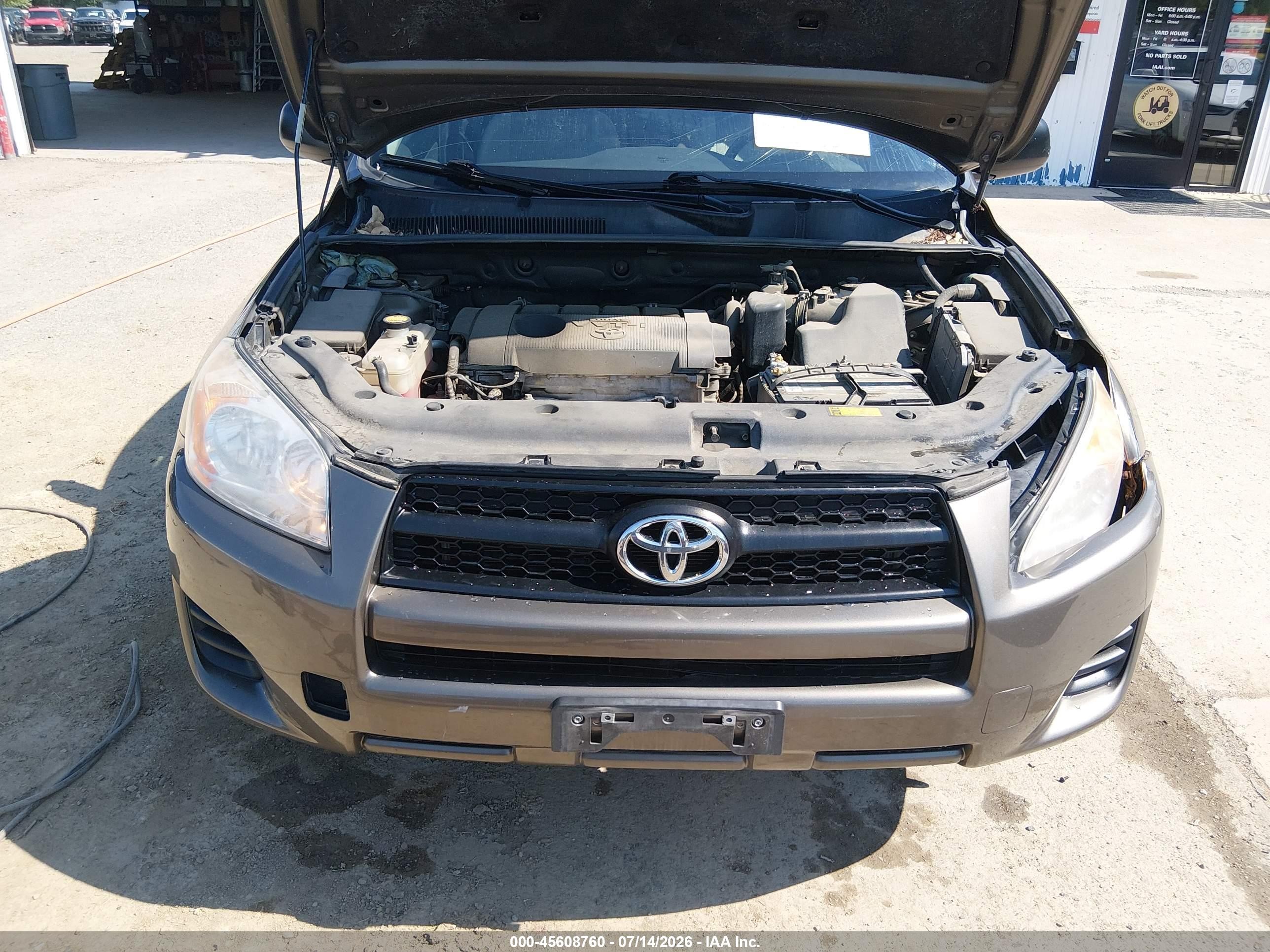 2012 Toyota Rav4   Gray vin: 2T3BF4DV3CW249395