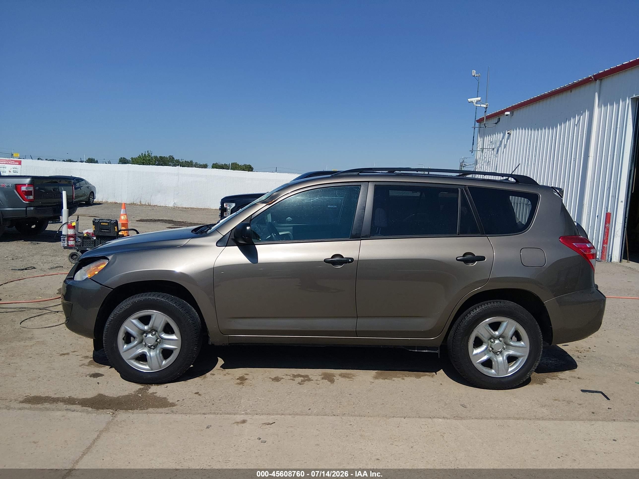 2012 Toyota Rav4   Gray vin: 2T3BF4DV3CW249395