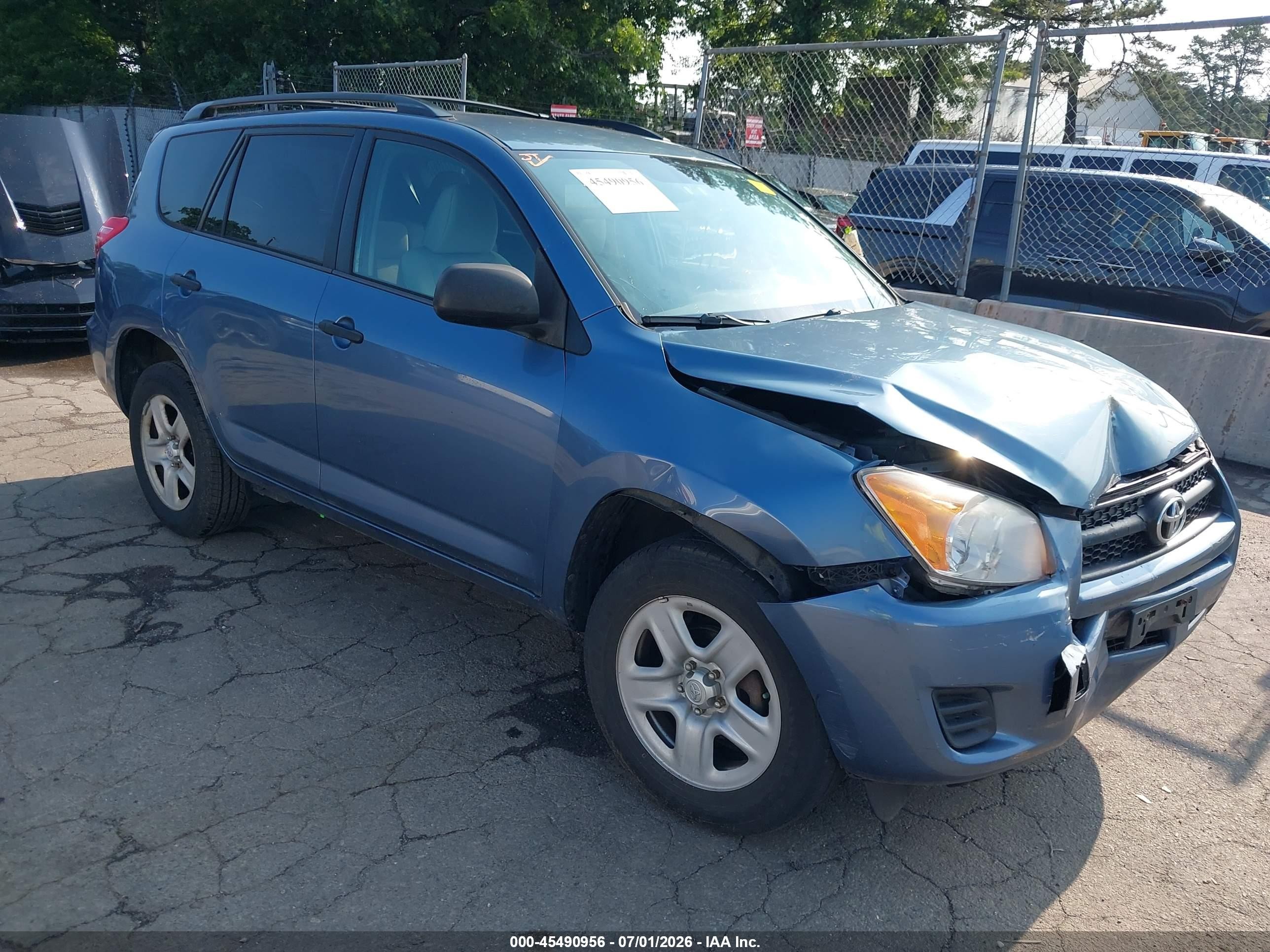 2012 Toyota Rav4 Blue vin: 2T3BF4DV3CW250160