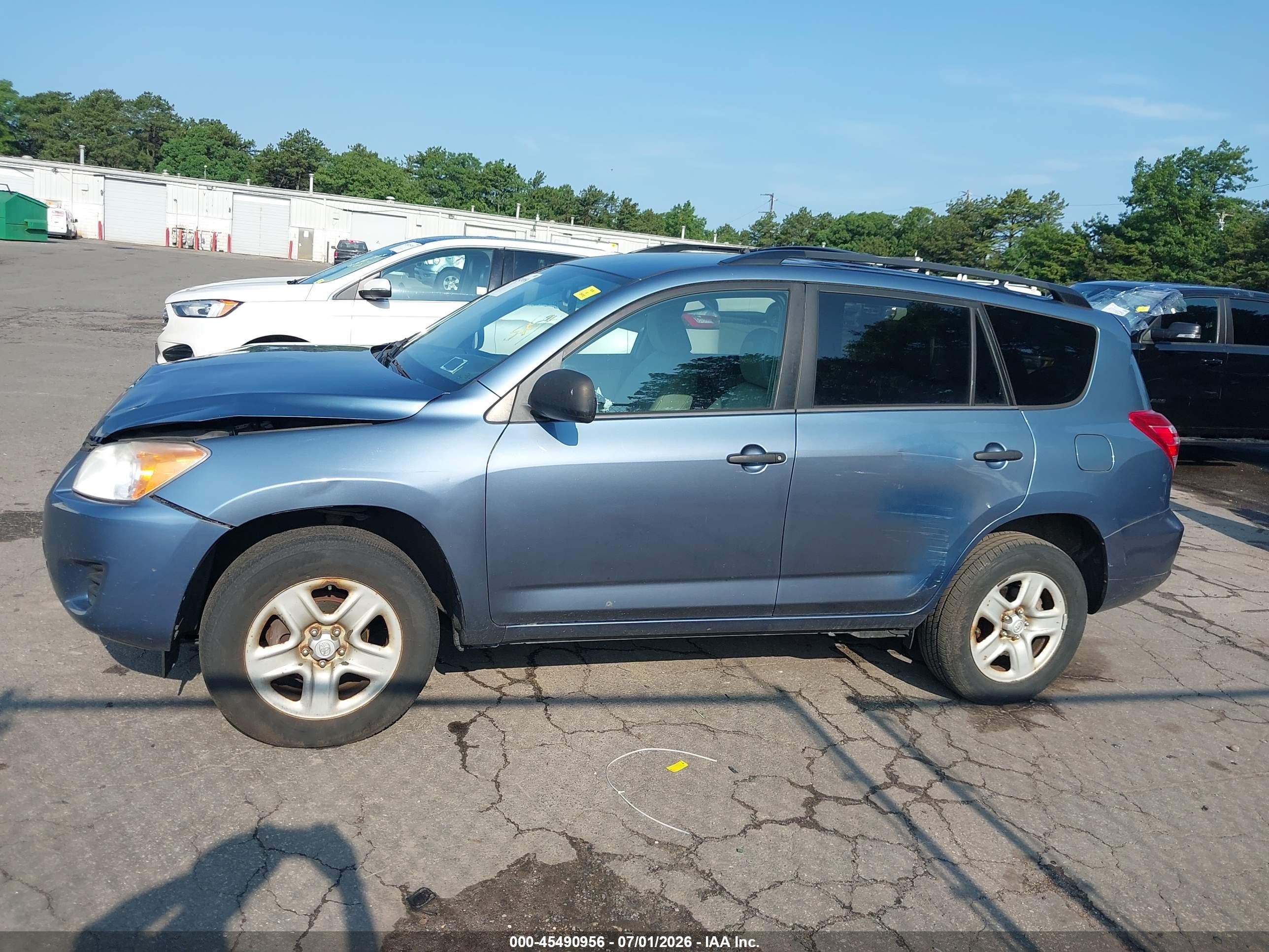 2012 Toyota Rav4 Синий vin: 2T3BF4DV3CW250160