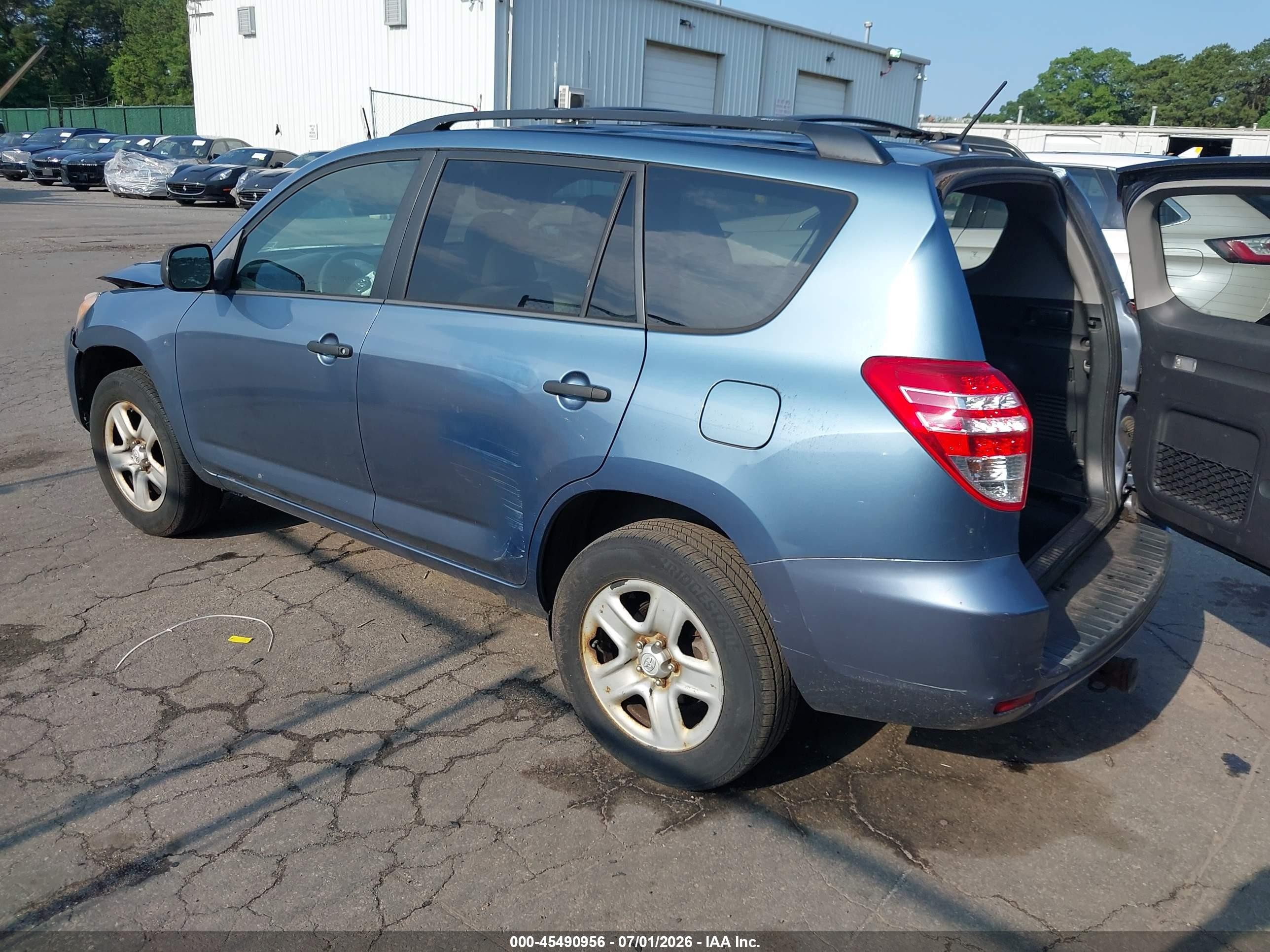 2012 Toyota Rav4 Синий vin: 2T3BF4DV3CW250160