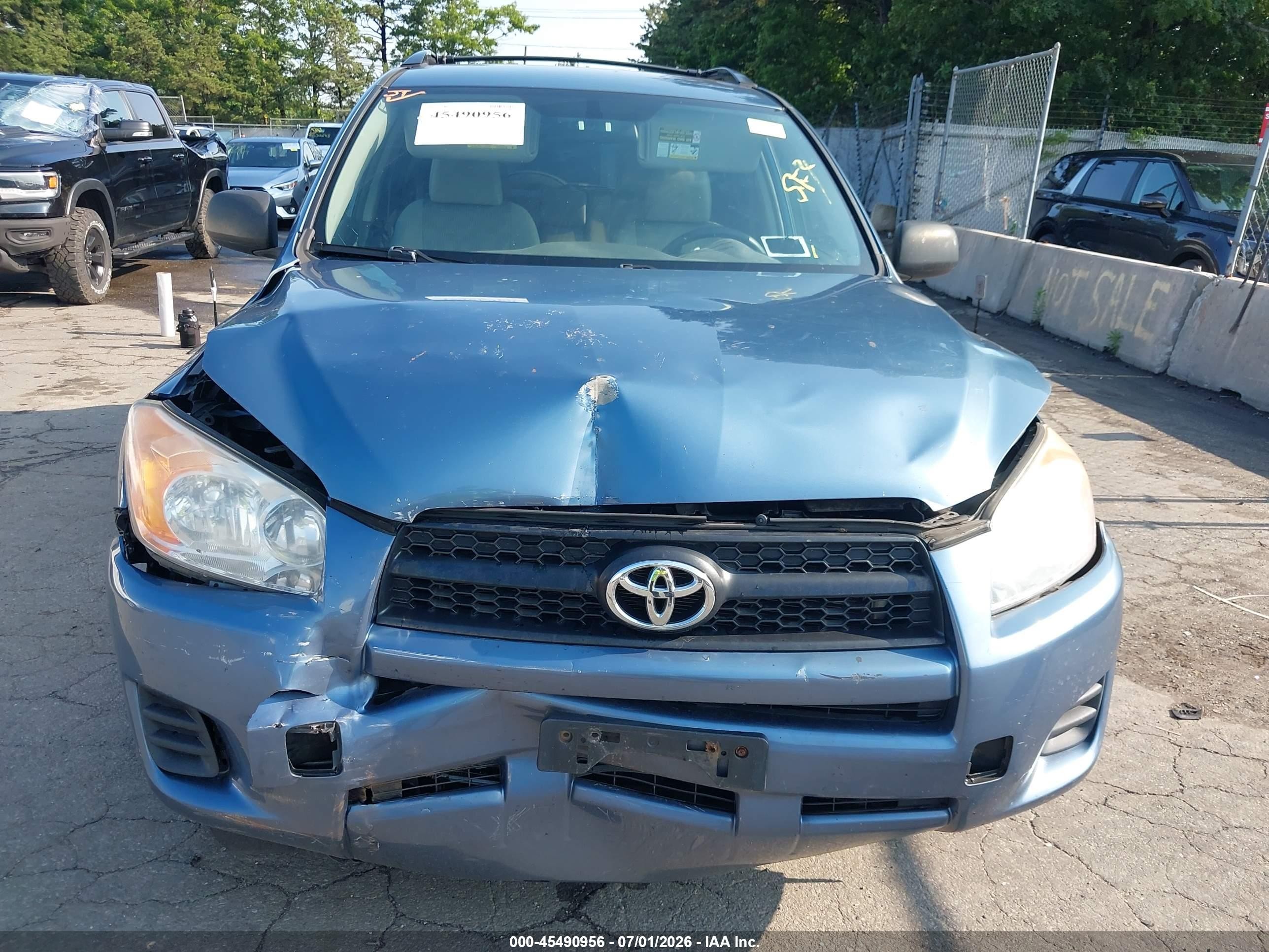 2012 Toyota Rav4 Синий vin: 2T3BF4DV3CW250160