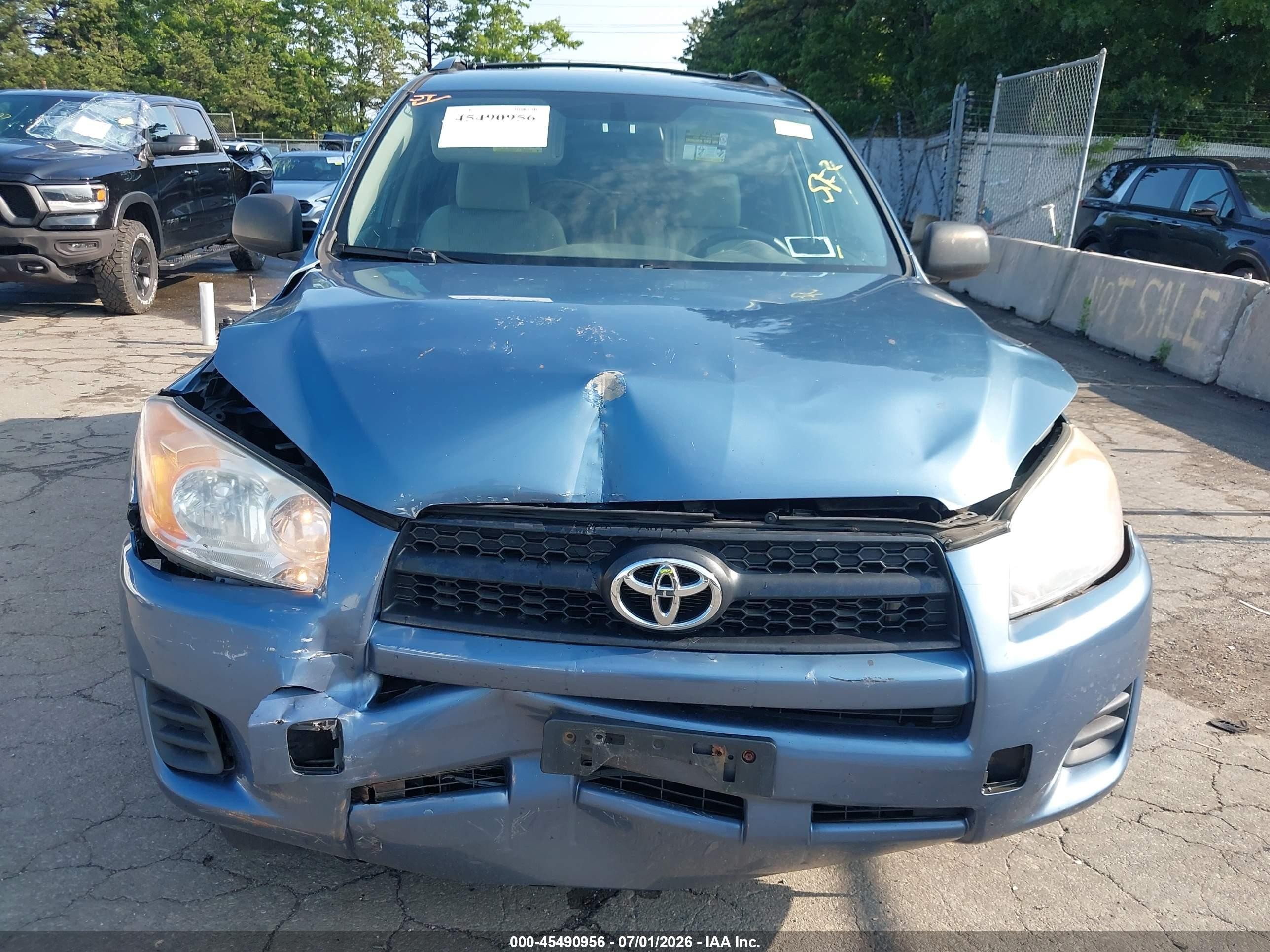 2012 Toyota Rav4 Синий vin: 2T3BF4DV3CW250160