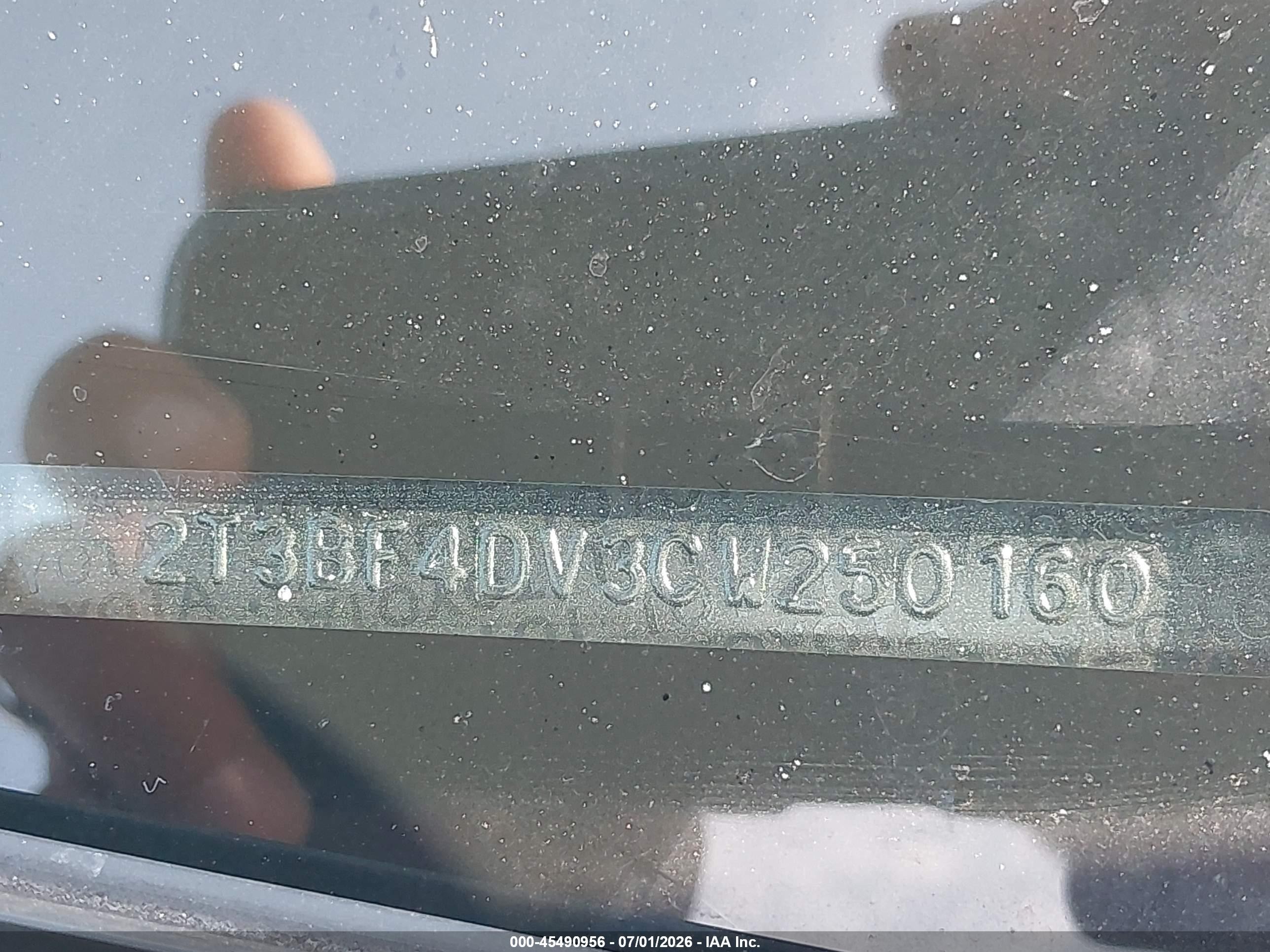 2012 Toyota Rav4 Синий vin: 2T3BF4DV3CW250160