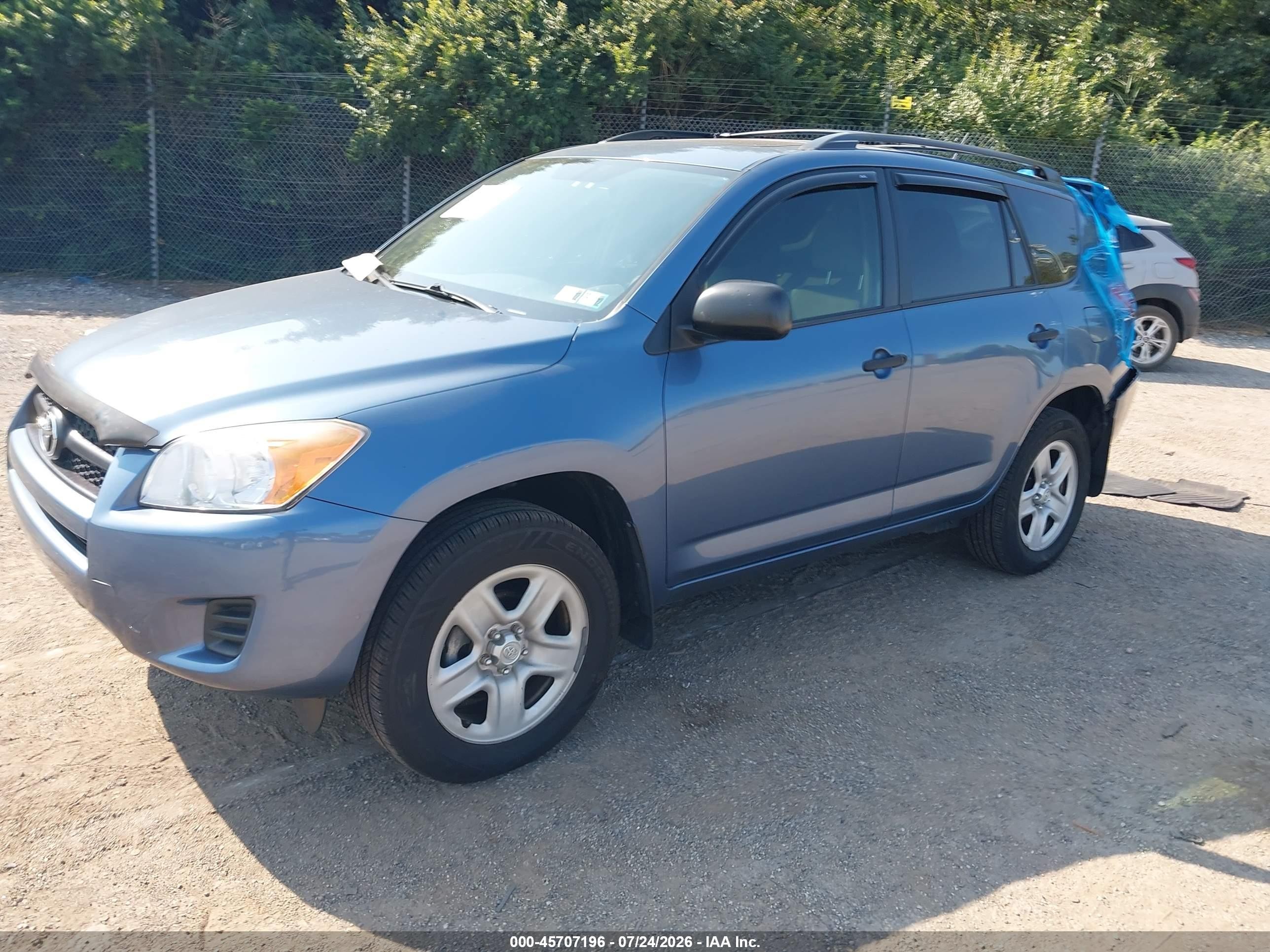 2012 Toyota Rav4   Синий vin: 2T3BF4DV3CW263975