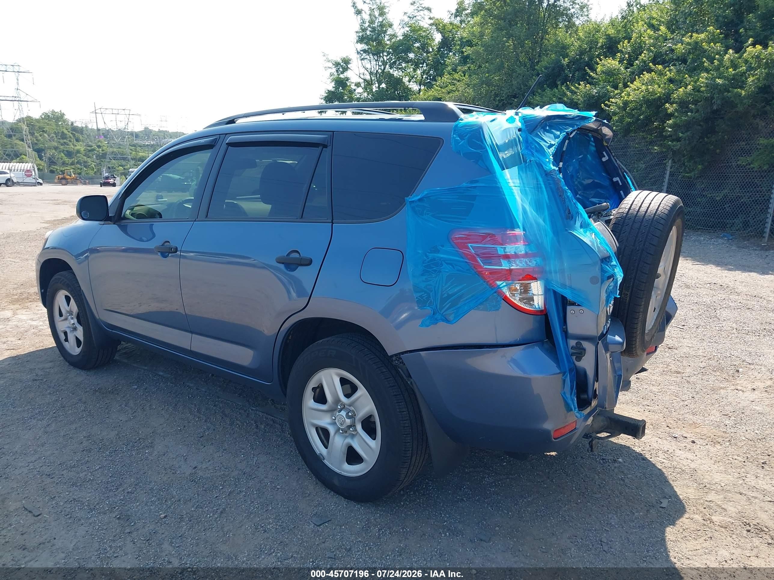 2012 Toyota Rav4   Синий vin: 2T3BF4DV3CW263975