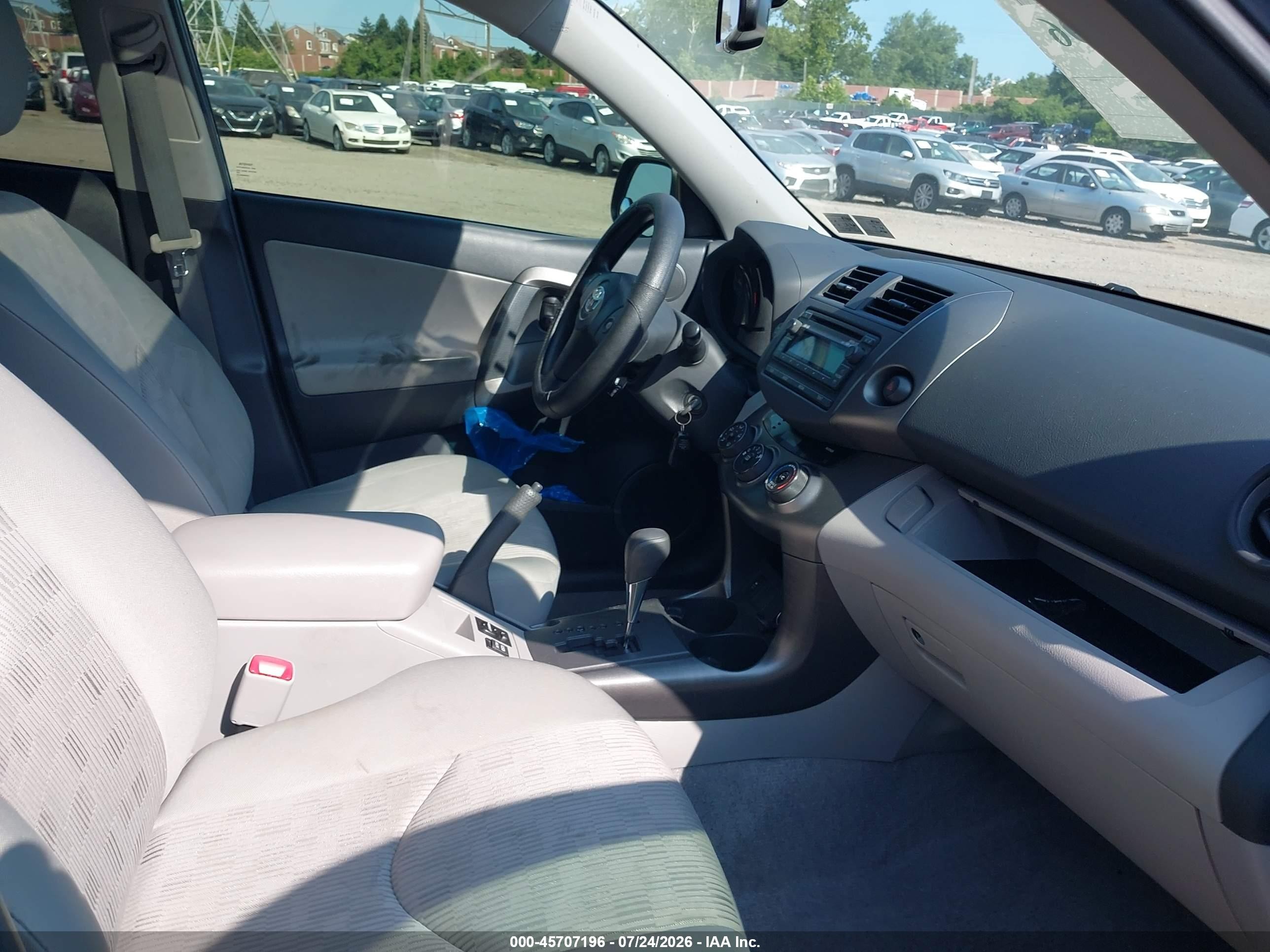 2012 Toyota Rav4   Синий vin: 2T3BF4DV3CW263975