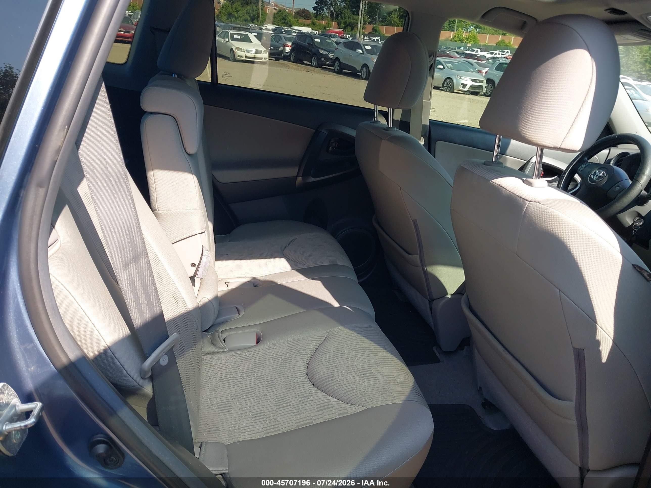 2012 Toyota Rav4   Синий vin: 2T3BF4DV3CW263975