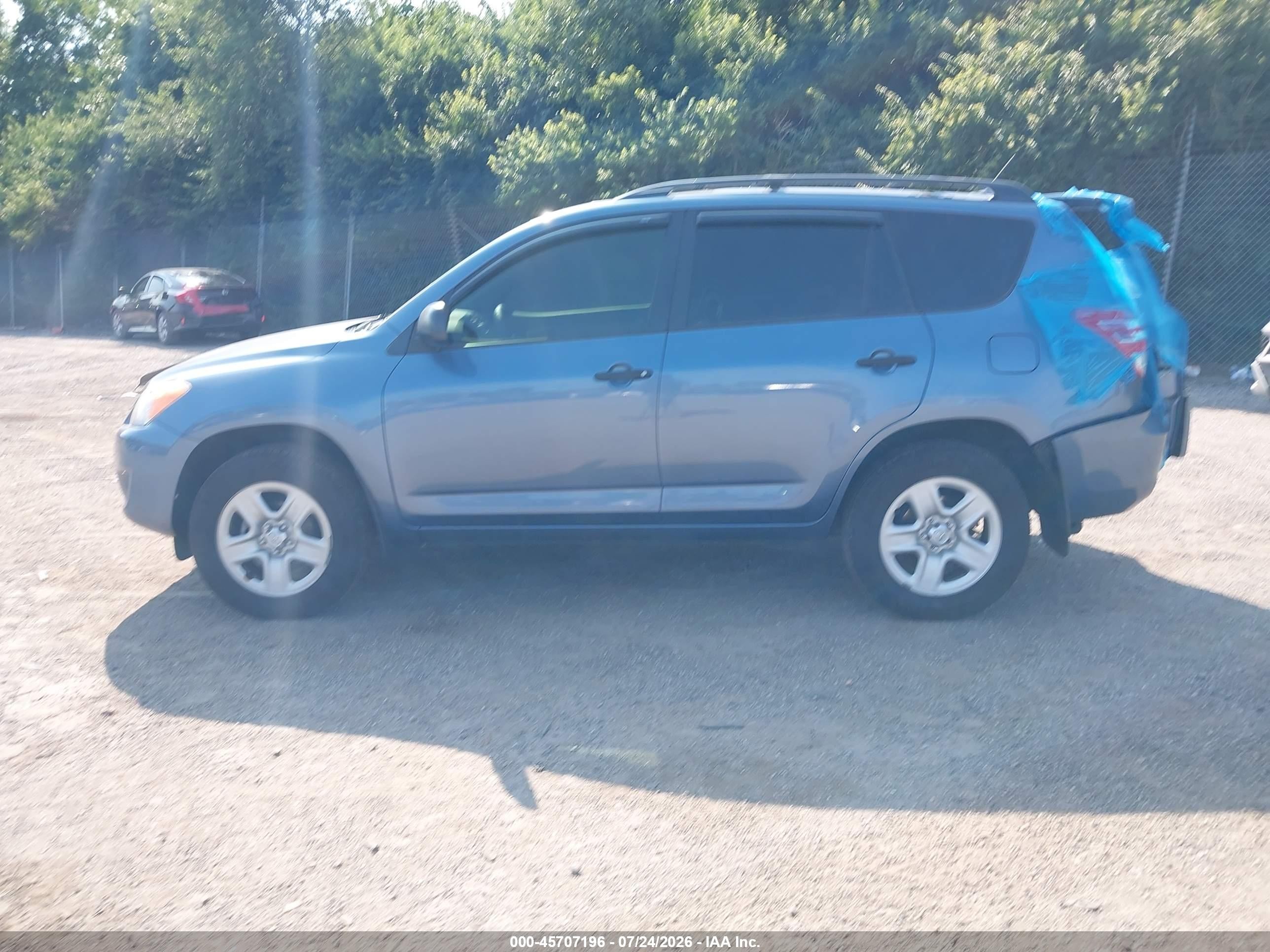 2012 Toyota Rav4   Синий vin: 2T3BF4DV3CW263975