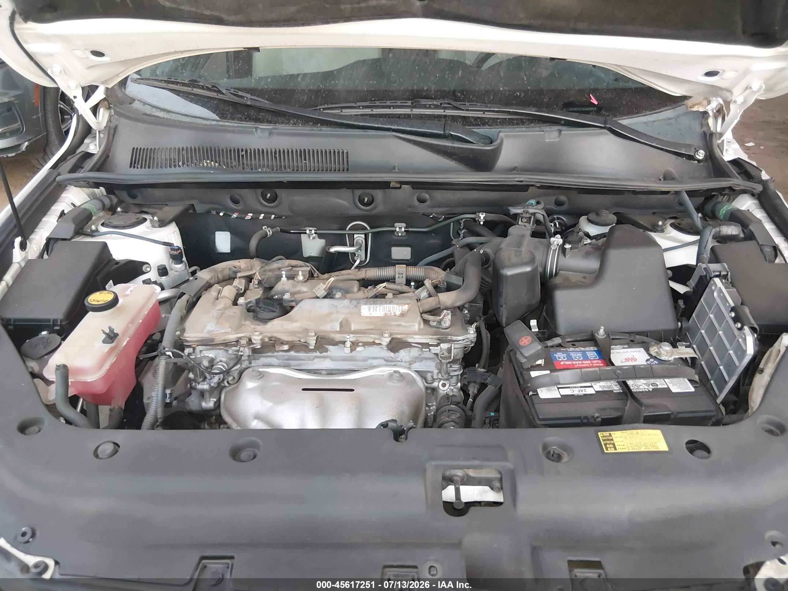 2010 Toyota Rav4   Белый vin: 2T3BF4DV4AW059859
