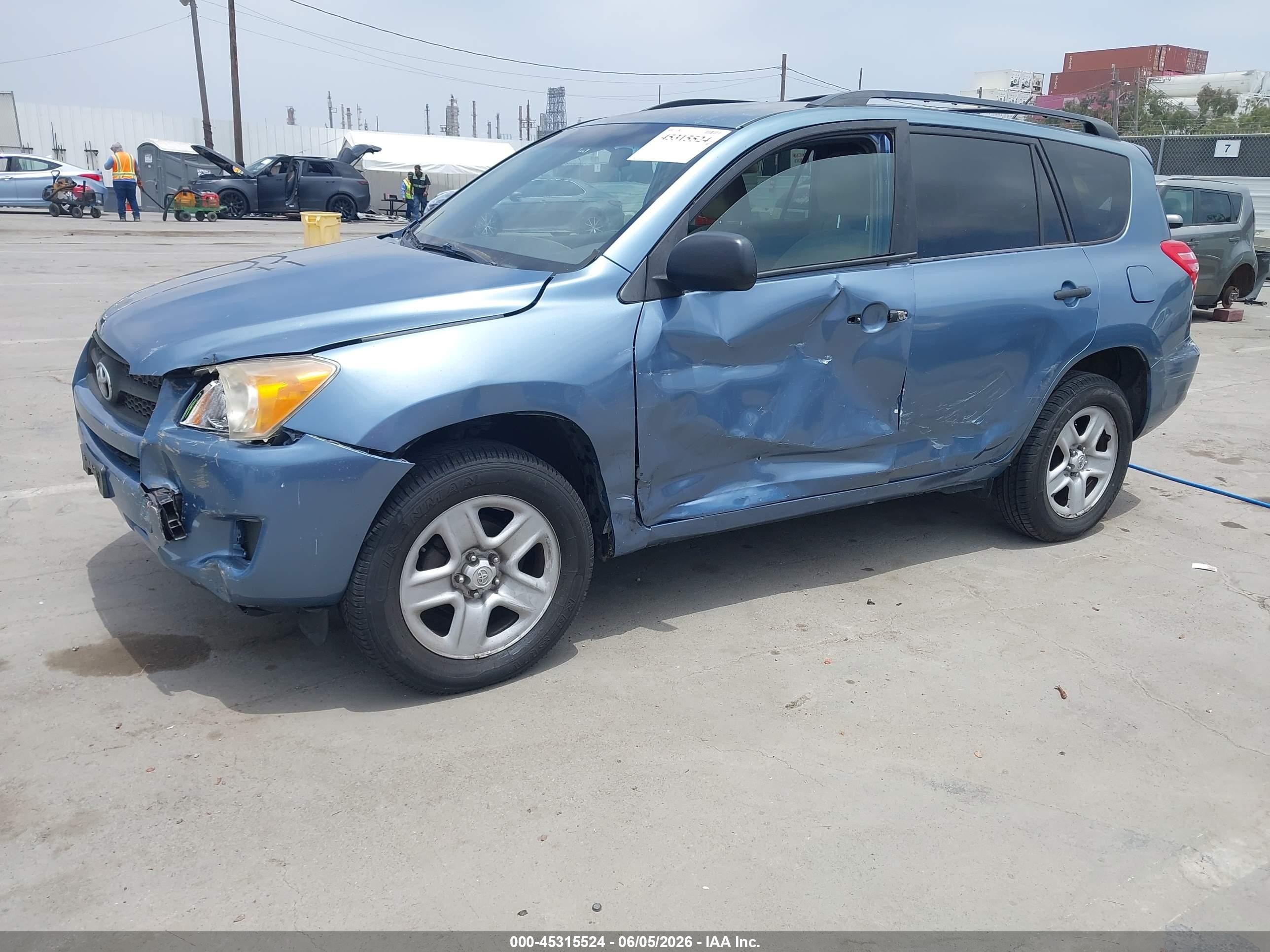 2010 Toyota Rav4 Blue vin: 2T3BF4DV4AW063118