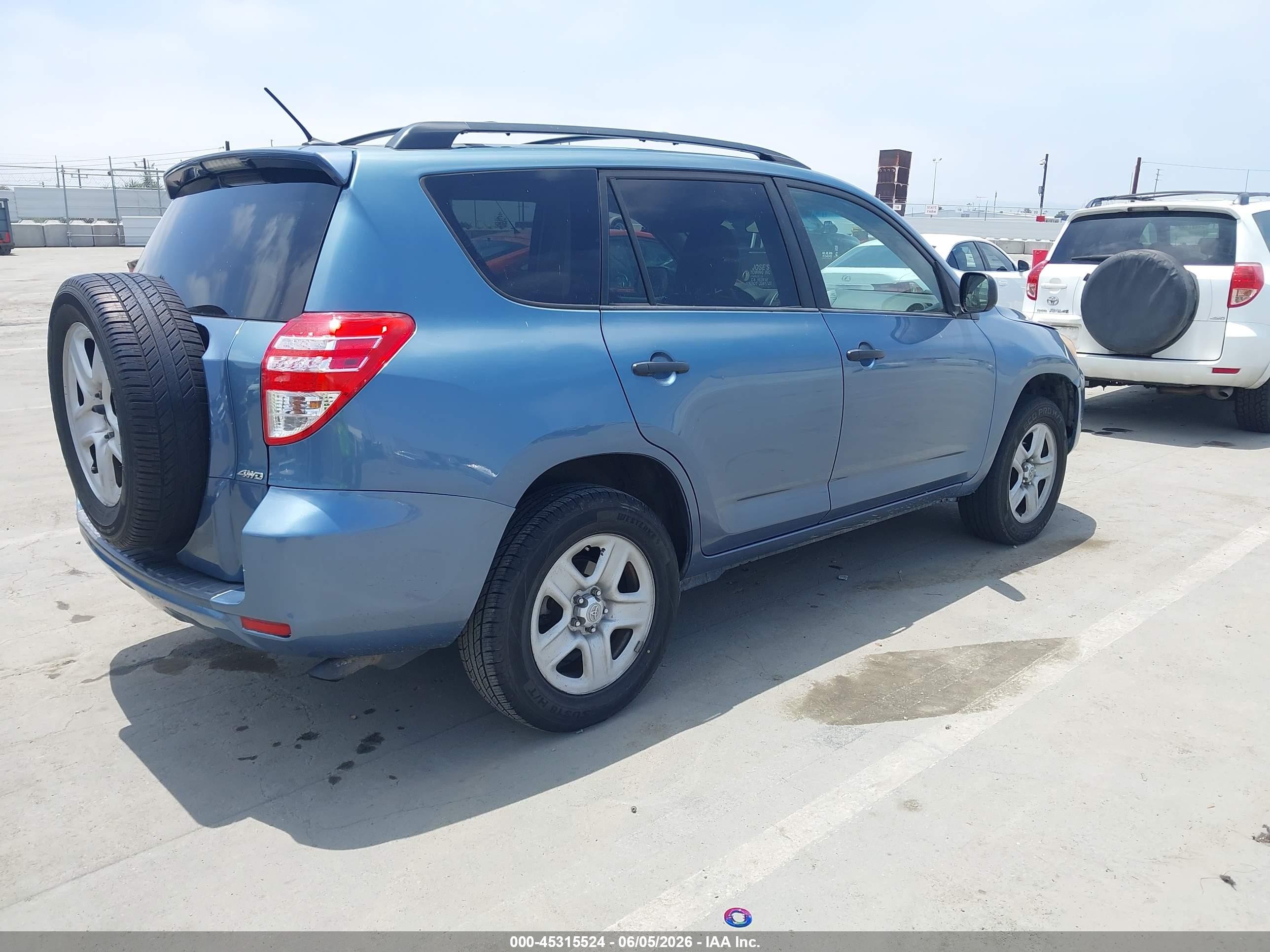 2010 Toyota Rav4 Blue vin: 2T3BF4DV4AW063118
