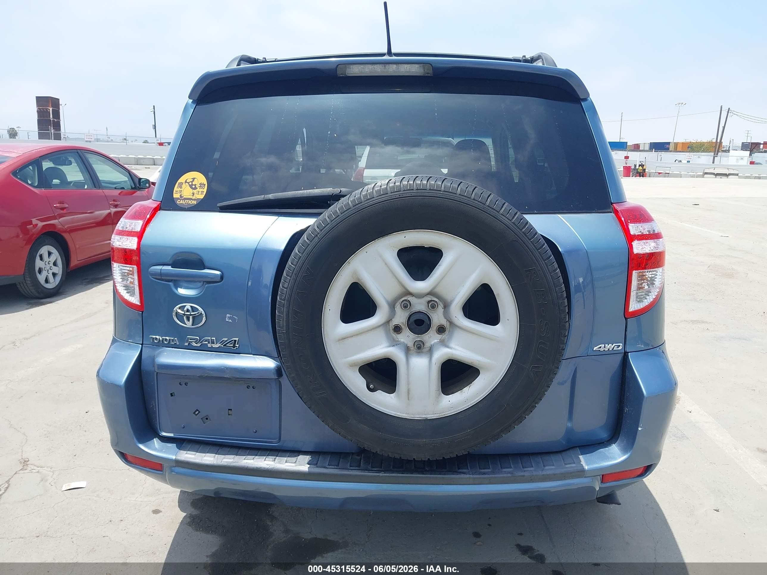 2010 Toyota Rav4 Blue vin: 2T3BF4DV4AW063118