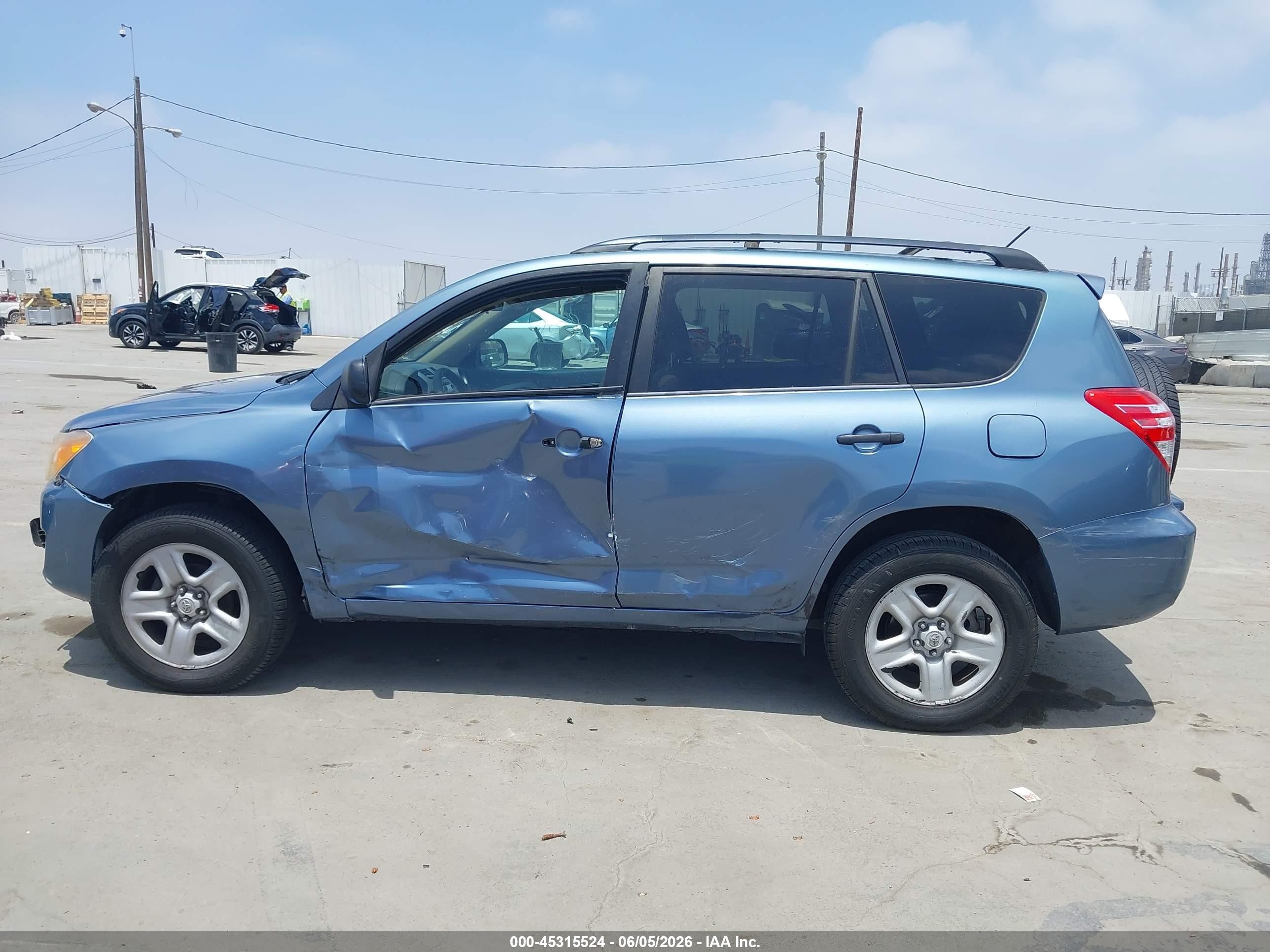 2010 Toyota Rav4 Blue vin: 2T3BF4DV4AW063118