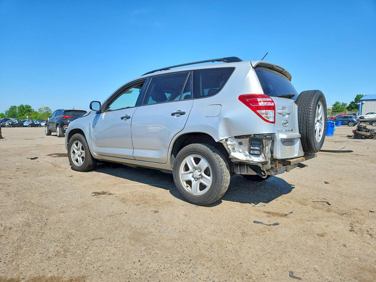 2010 Toyota Rav4 Base Silver vin: 2T3BF4DV4AW071655