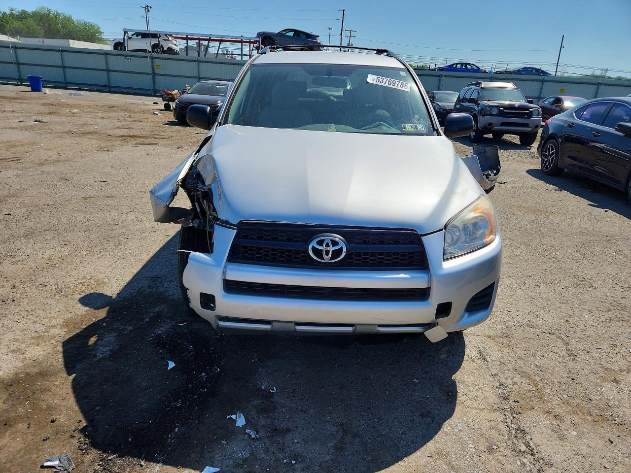 2010 Toyota Rav4 Base Silver vin: 2T3BF4DV4AW071655