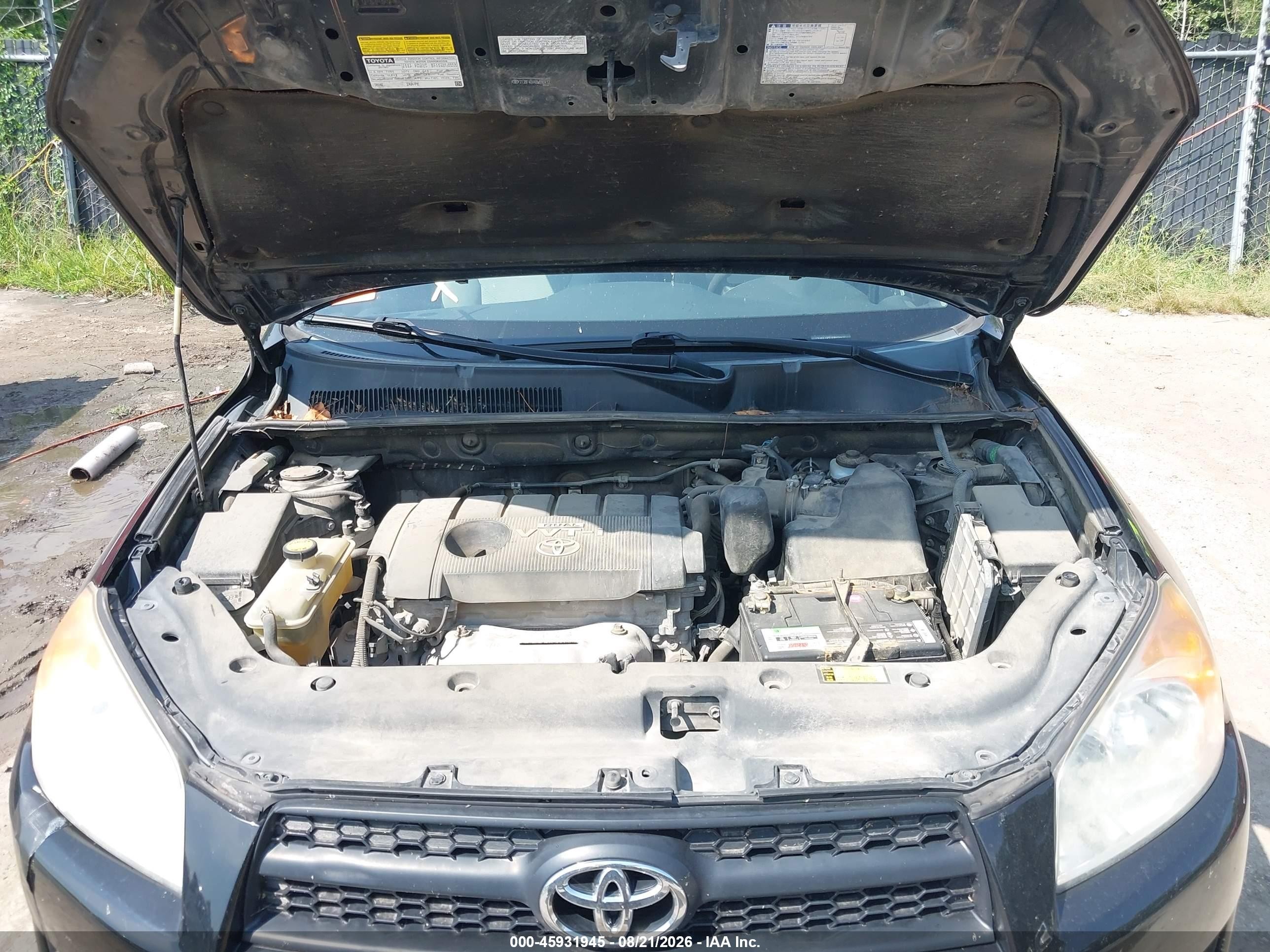 2011 Toyota Rav4   Black vin: 2T3BF4DV4BW090417