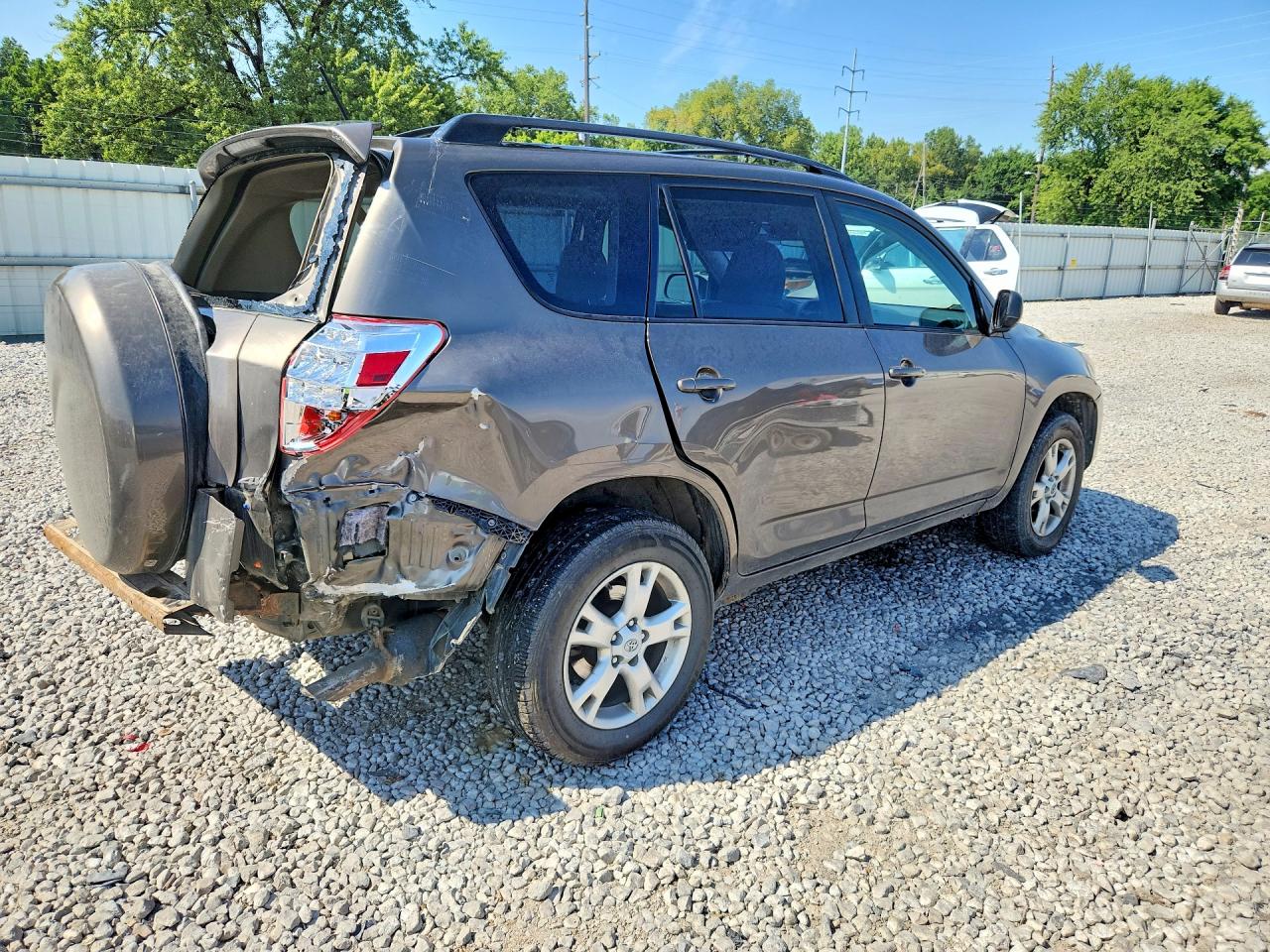 2011 Toyota Rav4 Base Brown vin: 2T3BF4DV4BW093821
