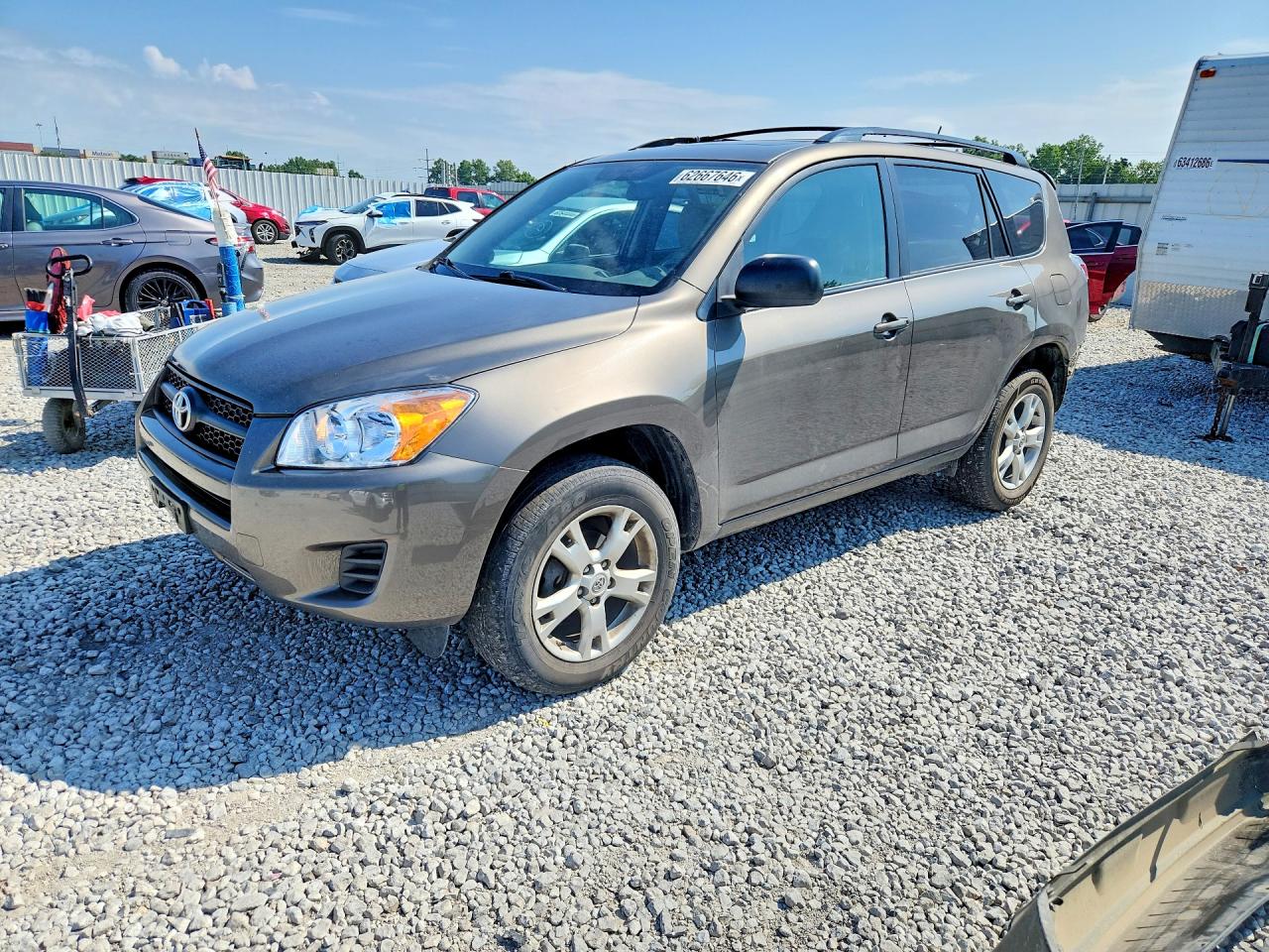 2011 Toyota Rav4 Base Brown vin: 2T3BF4DV4BW093821