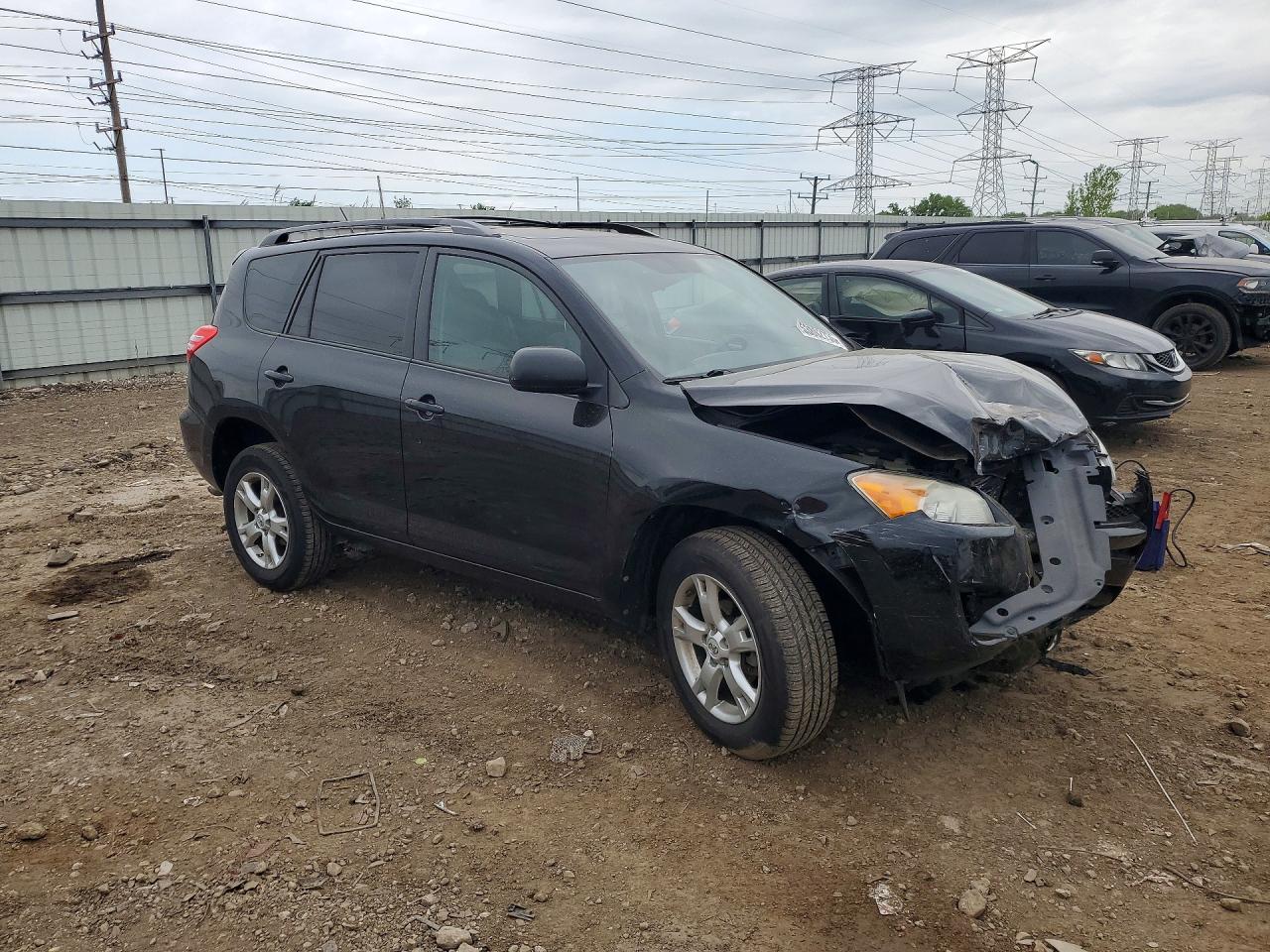 2011 Toyota Rav4 Base Black vin: 2T3BF4DV4BW101903