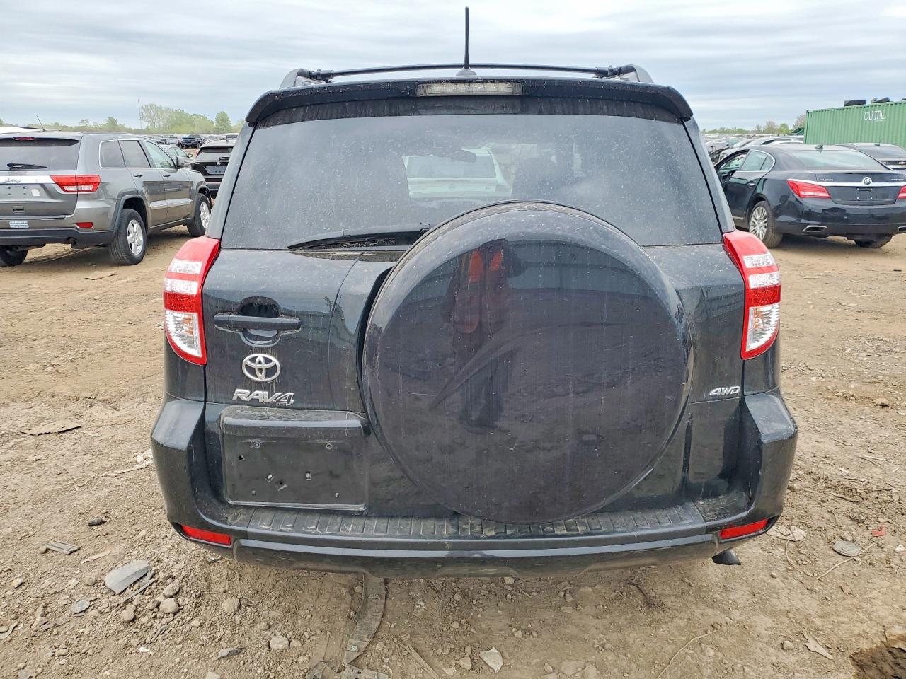 2011 Toyota Rav4 Base Black vin: 2T3BF4DV4BW101903