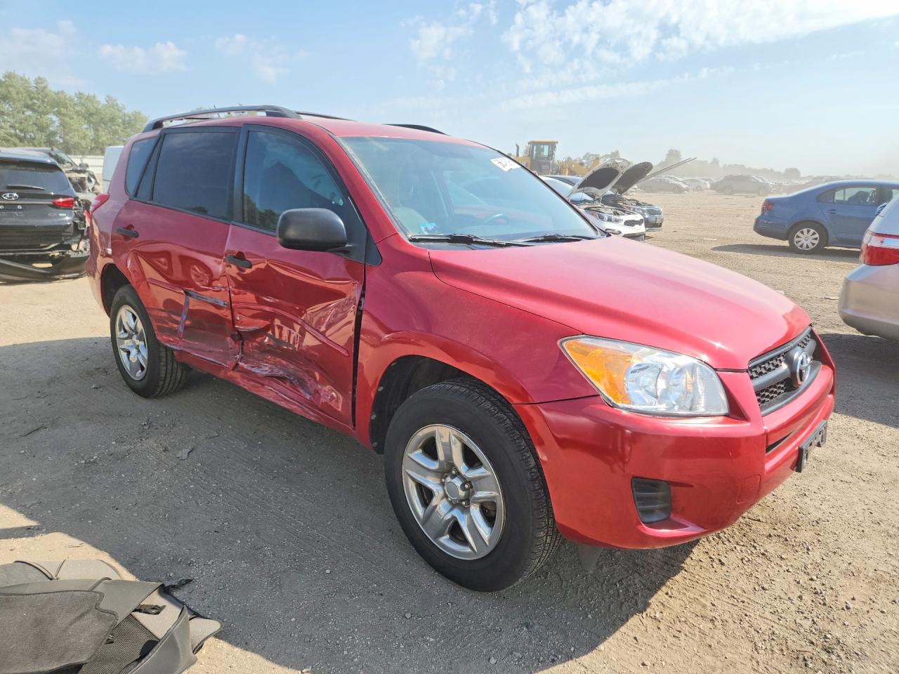 2011 Toyota Rav4 Base Красный vin: 2T3BF4DV4BW102856