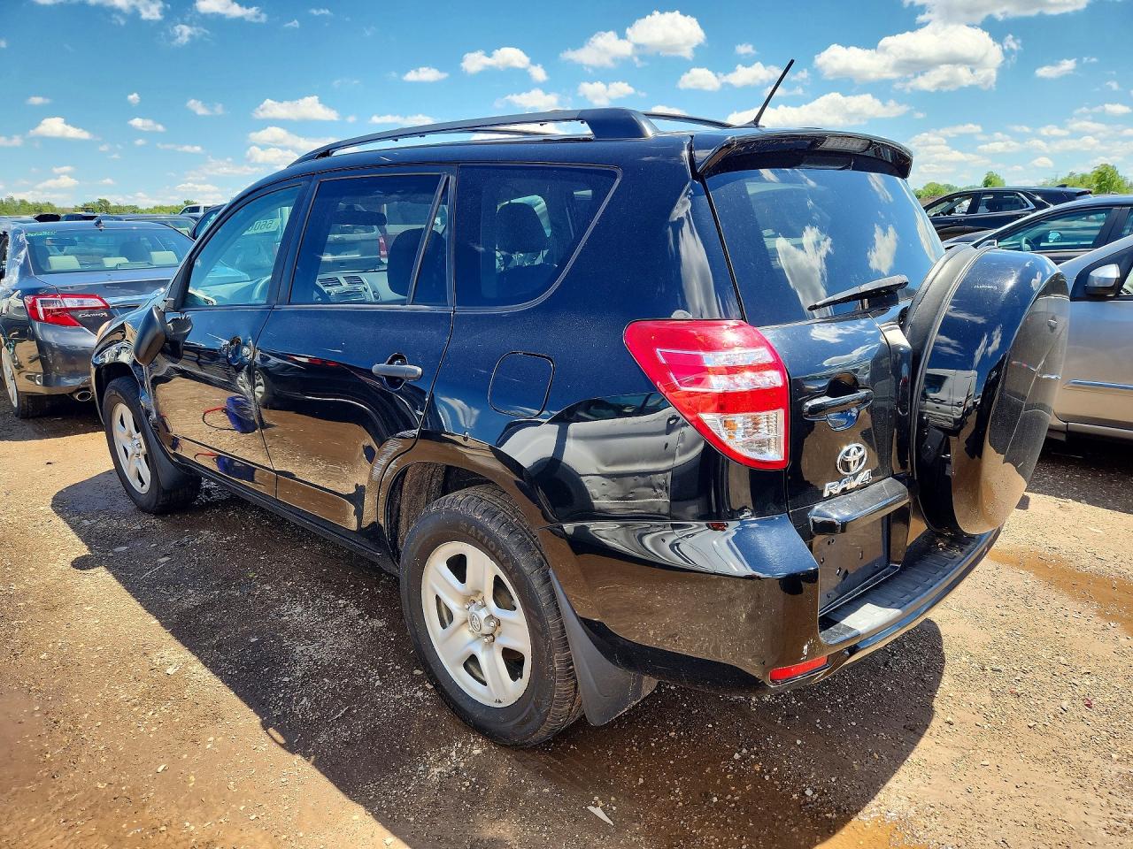 2011 Toyota Rav4 Base Black vin: 2T3BF4DV4BW121746