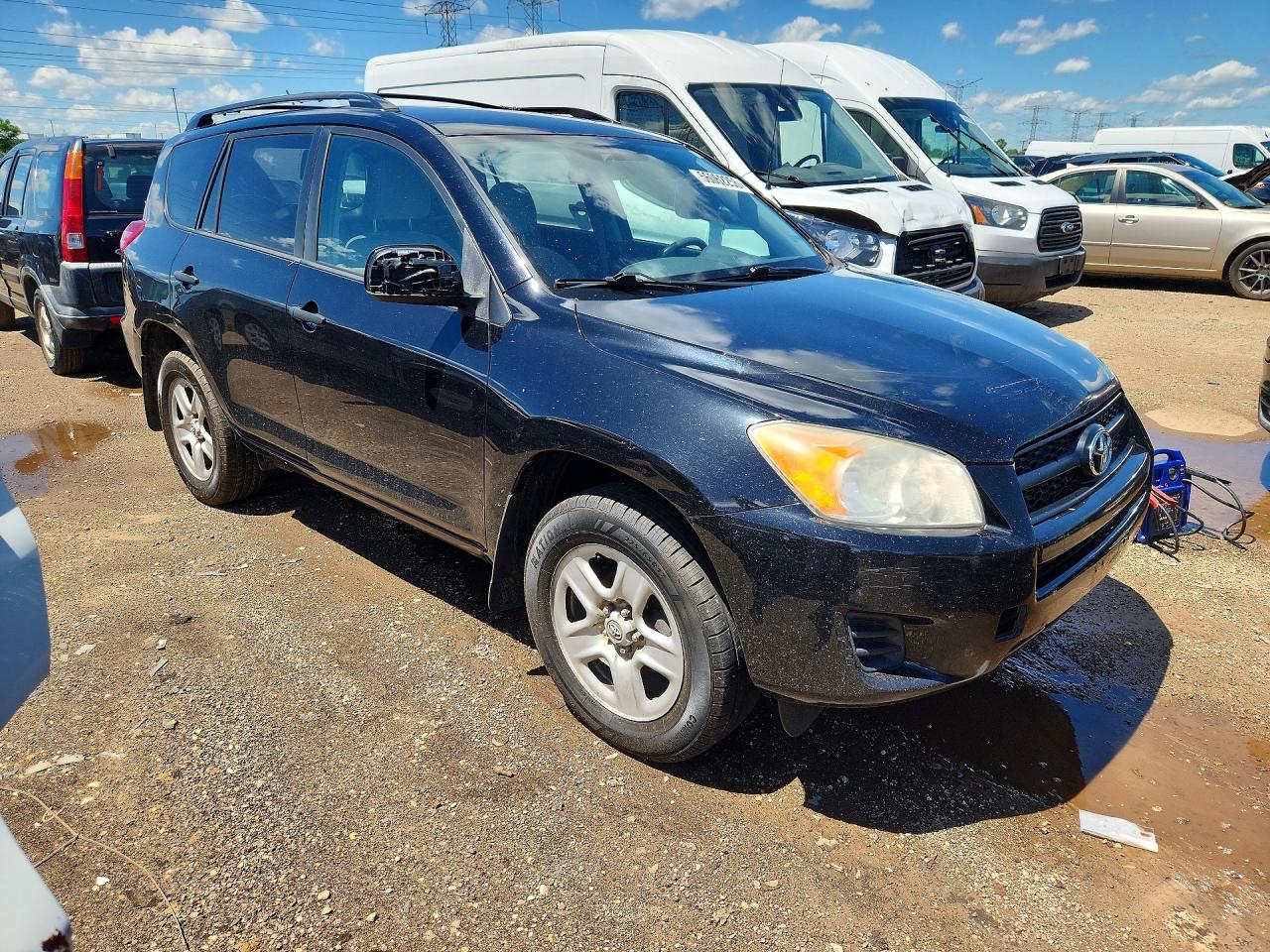 2011 Toyota Rav4 Base Black vin: 2T3BF4DV4BW121746
