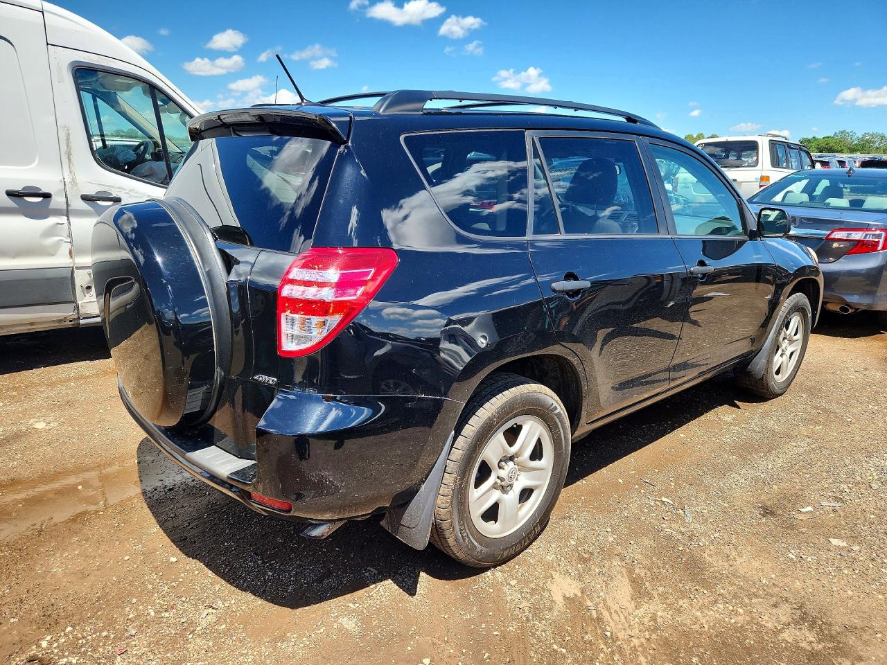 2011 Toyota Rav4 Base Black vin: 2T3BF4DV4BW121746