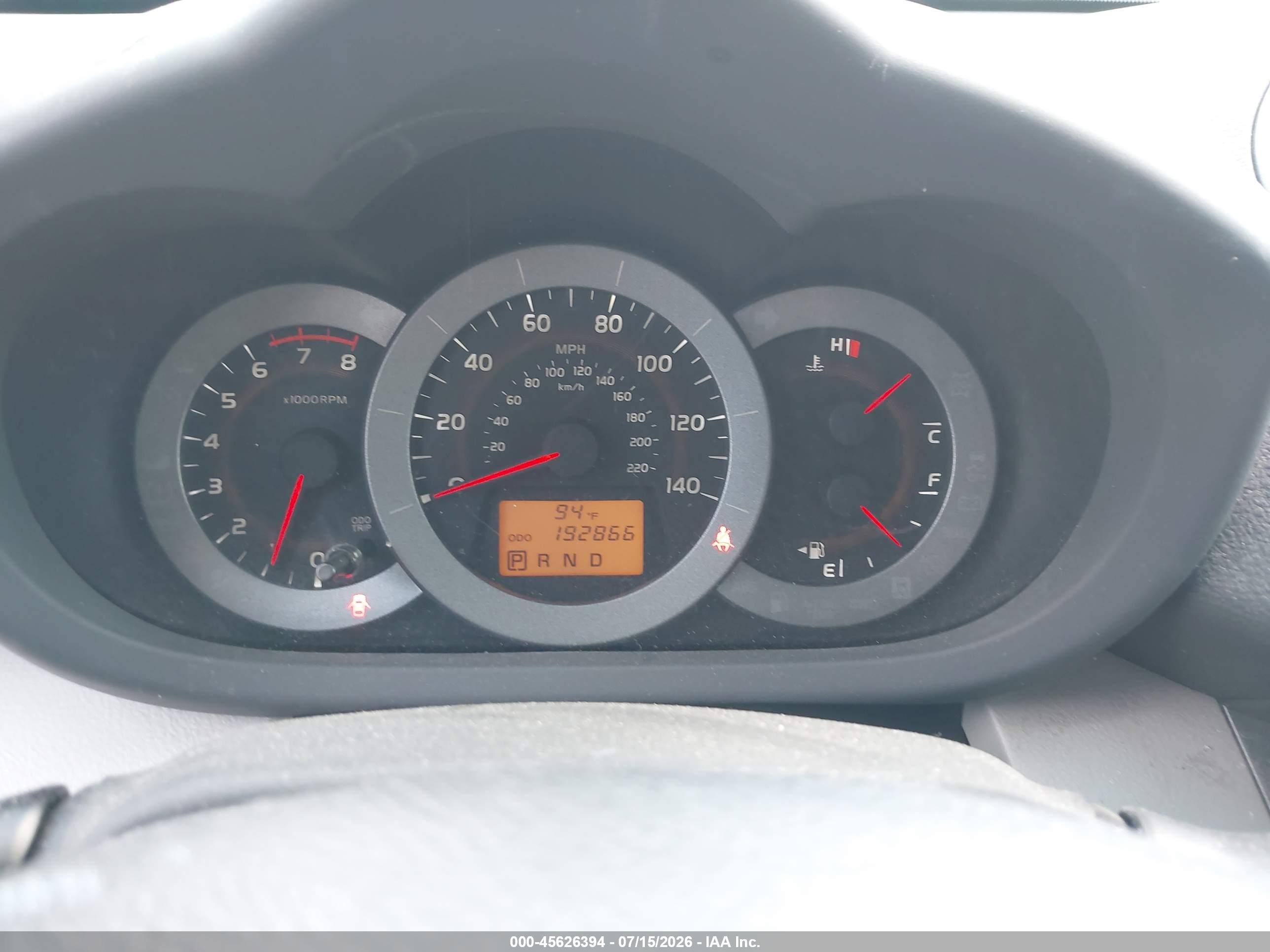 2011 Toyota Rav4   Blue vin: 2T3BF4DV4BW133279