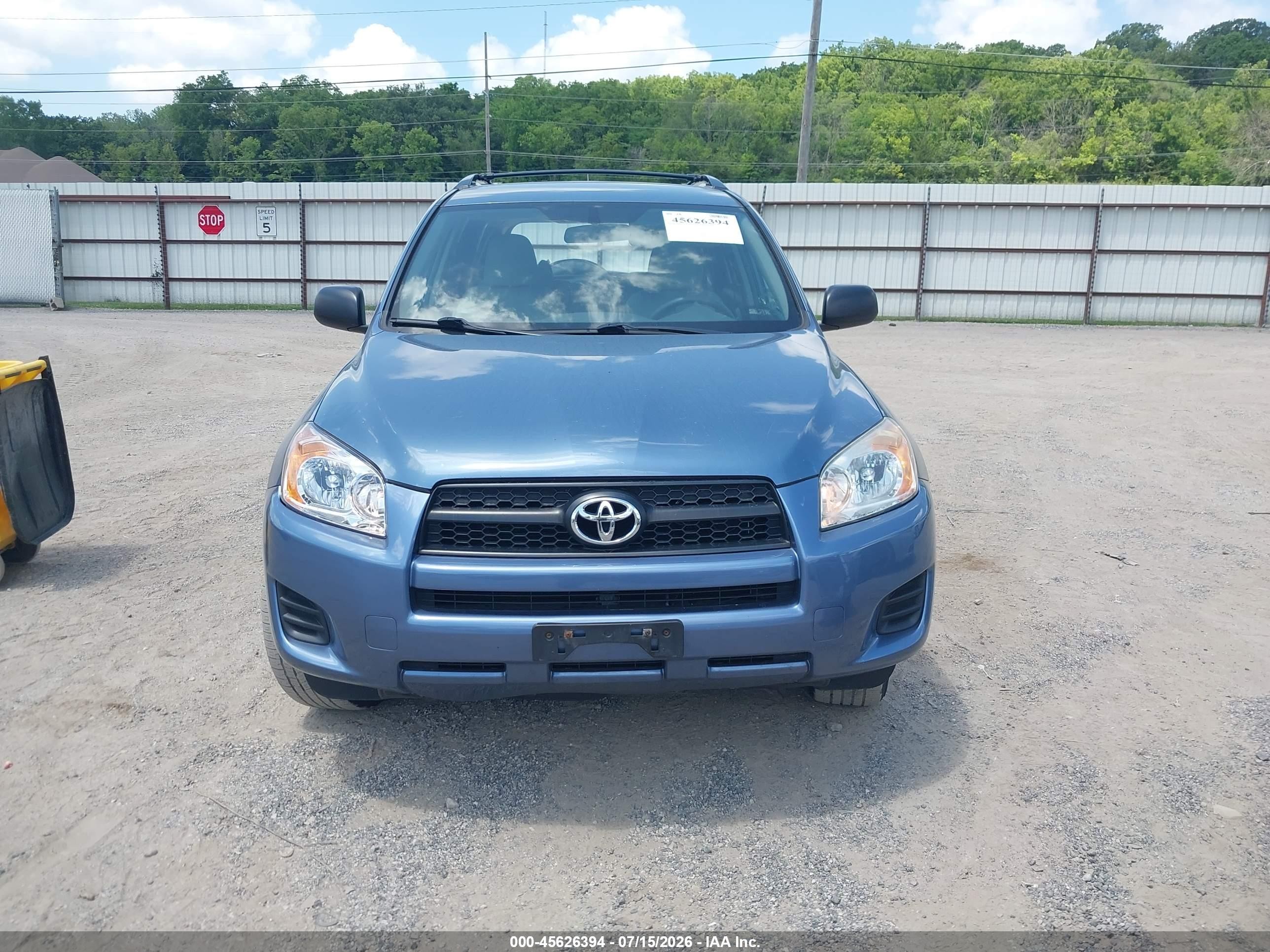 2011 Toyota Rav4   Blue vin: 2T3BF4DV4BW133279