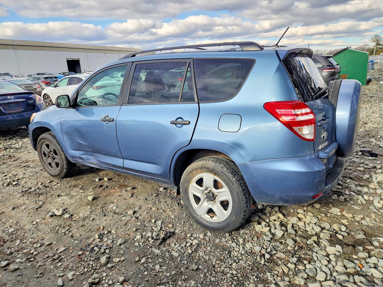 2011 Toyota Rav4 Base Синий vin: 2T3BF4DV4BW140376