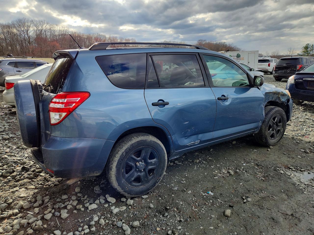 2011 Toyota Rav4 Base Синий vin: 2T3BF4DV4BW140376