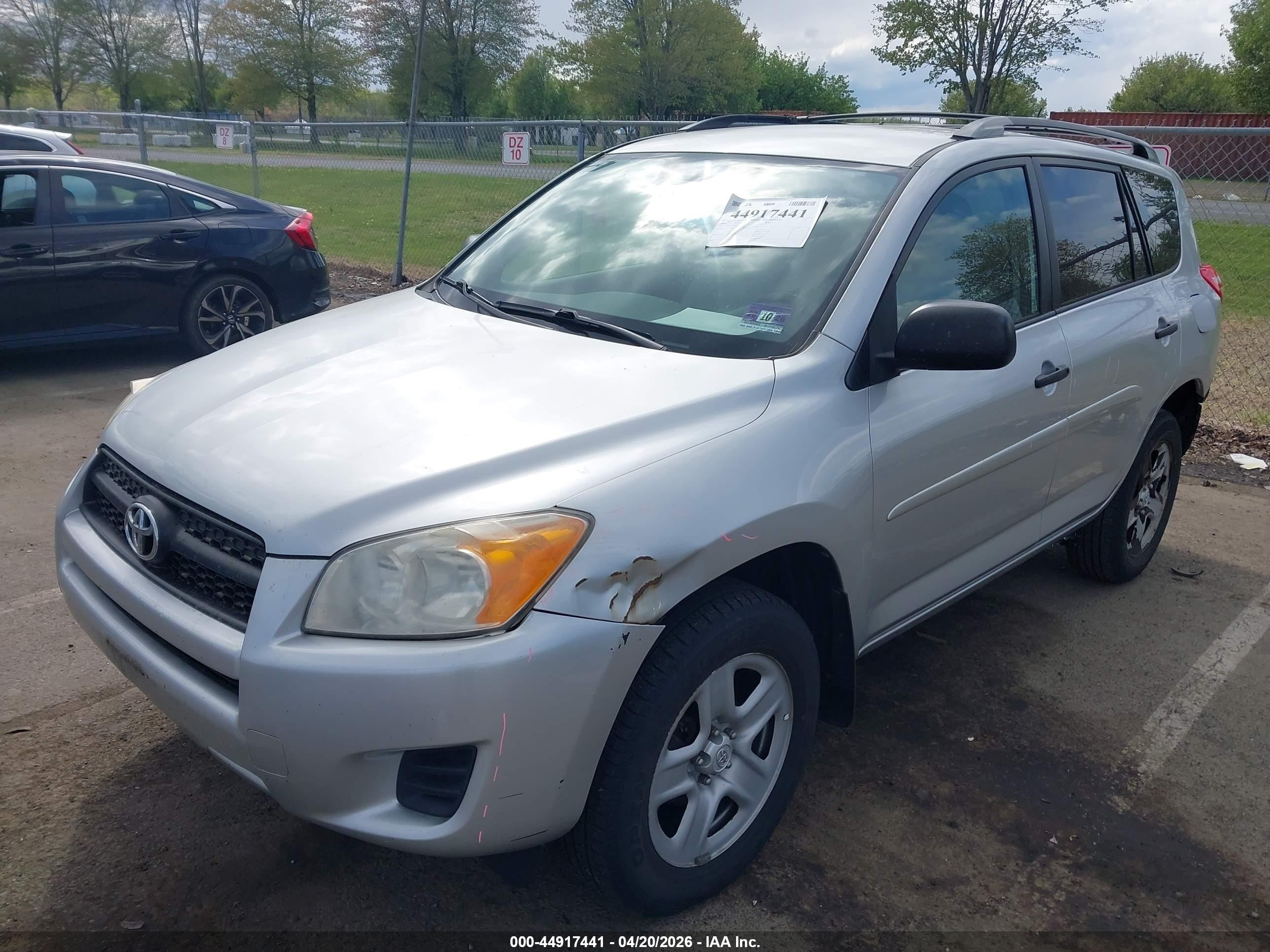 2011 Toyota Rav4 Серебряный vin: 2T3BF4DV4BW143844