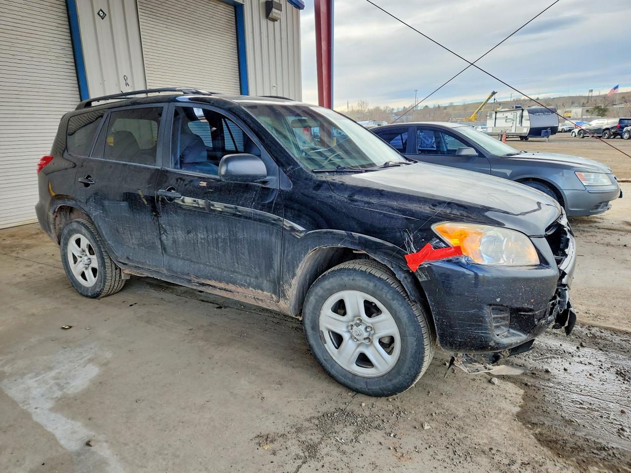 2011 Toyota Rav4 Base Черный vin: 2T3BF4DV4BW151264