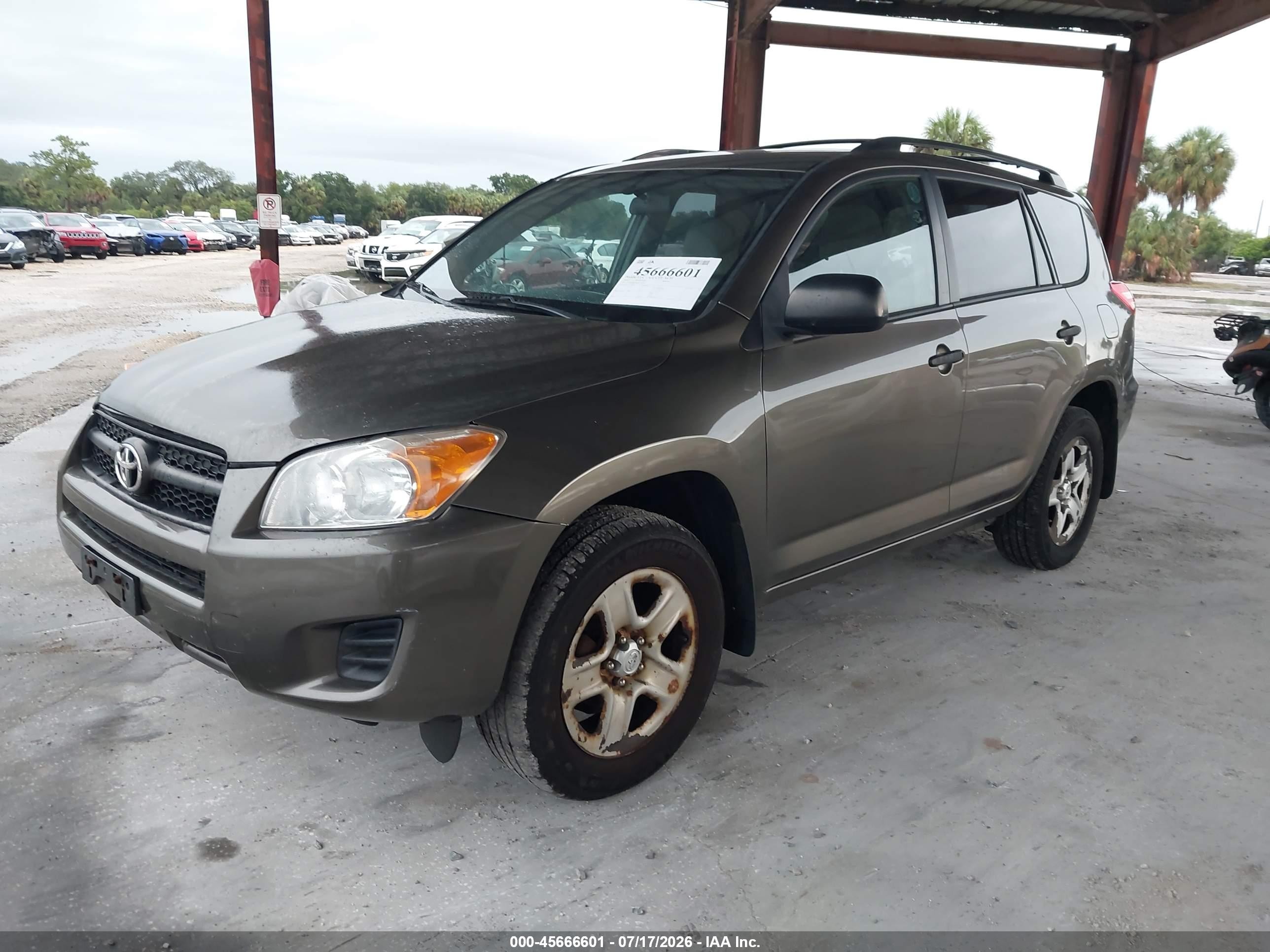 2011 Toyota Rav4   Коричневый vin: 2T3BF4DV4BW158635