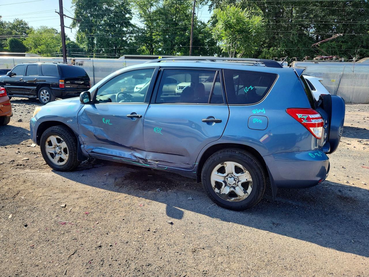 2011 Toyota Rav4 Base Синий vin: 2T3BF4DV4BW161034