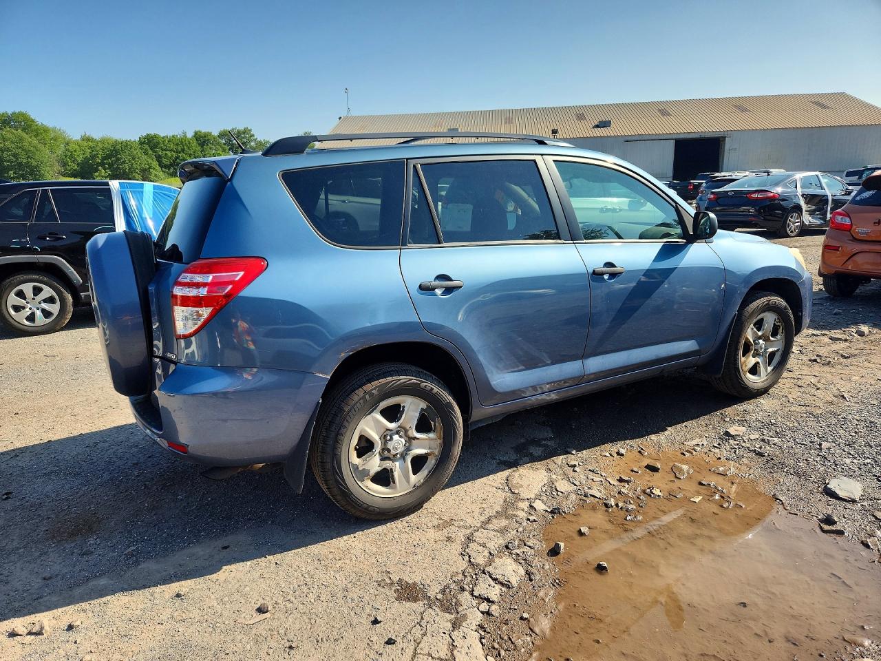 2011 Toyota Rav4 Base Синий vin: 2T3BF4DV4BW161034