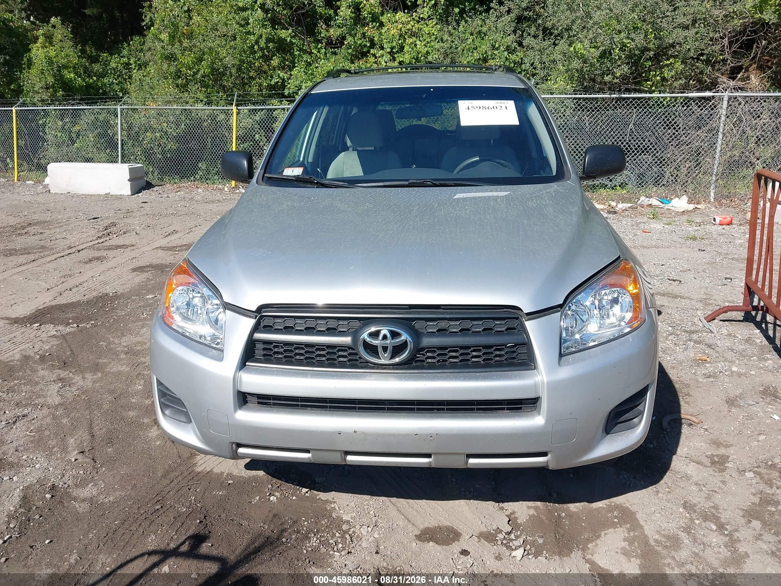 2011 Toyota Rav4   Silver vin: 2T3BF4DV4BW165326