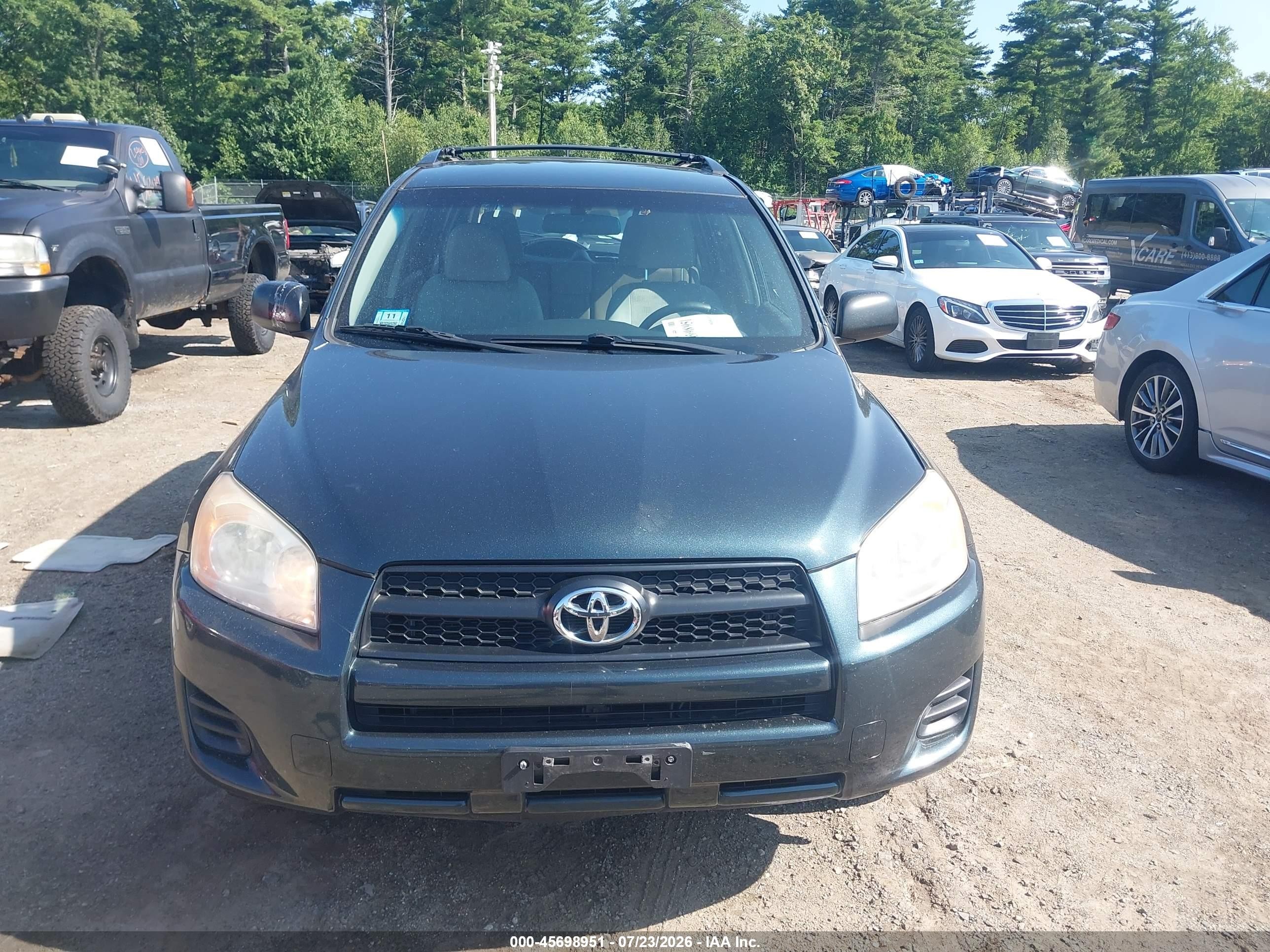 2011 Toyota Rav4   Green vin: 2T3BF4DV4BW165827