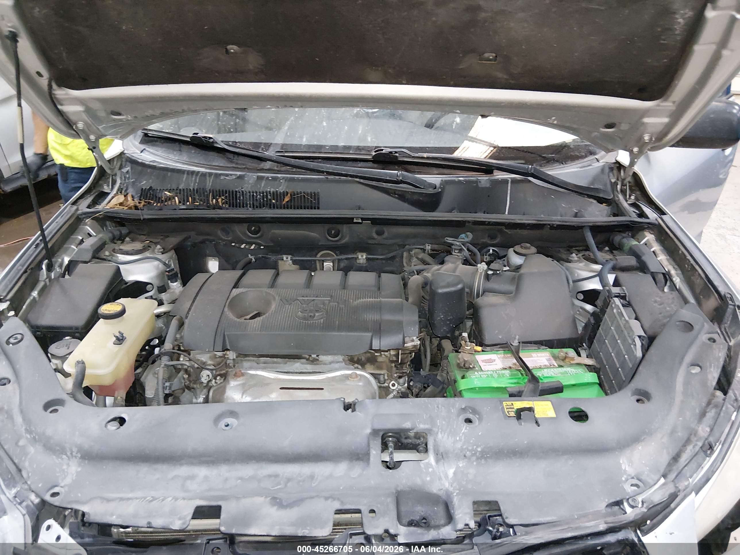 2011 Toyota Rav4   Gray vin: 2T3BF4DV4BW169053