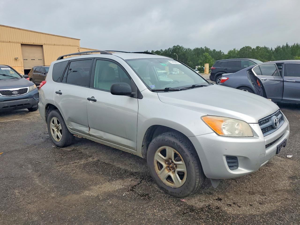 2012 Toyota Rav4 Base Silver vin: 2T3BF4DV4CW189319