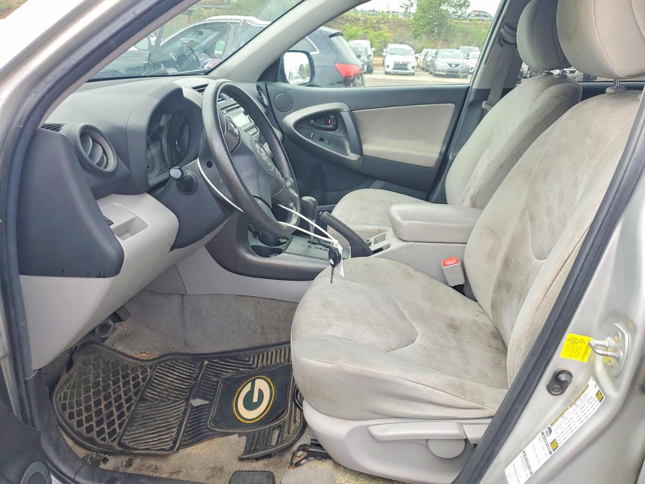 2012 Toyota Rav4 Base Silver vin: 2T3BF4DV4CW189319